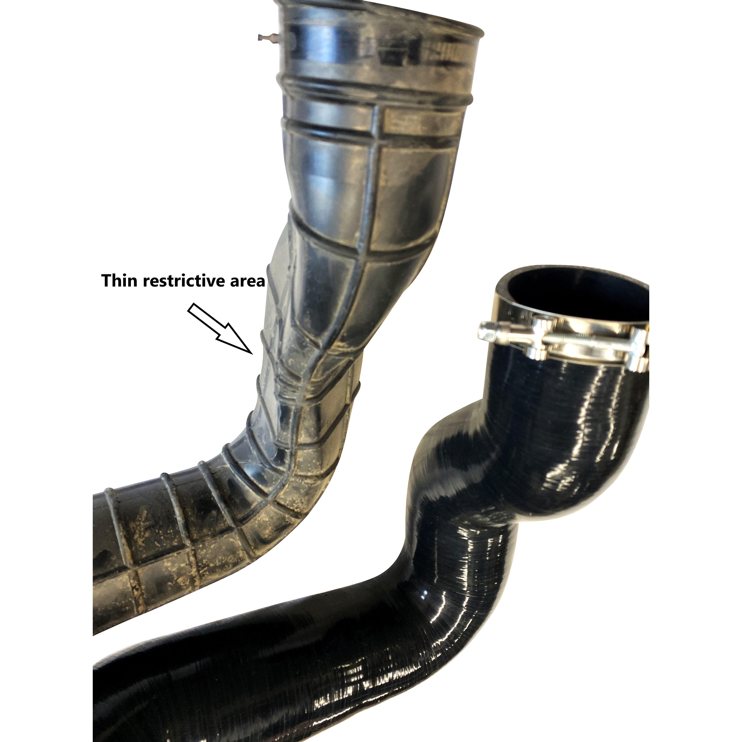 RPM SxS RZR Pro XP & Turbo R "BIG FATTY" HD Silicone Intake Tube