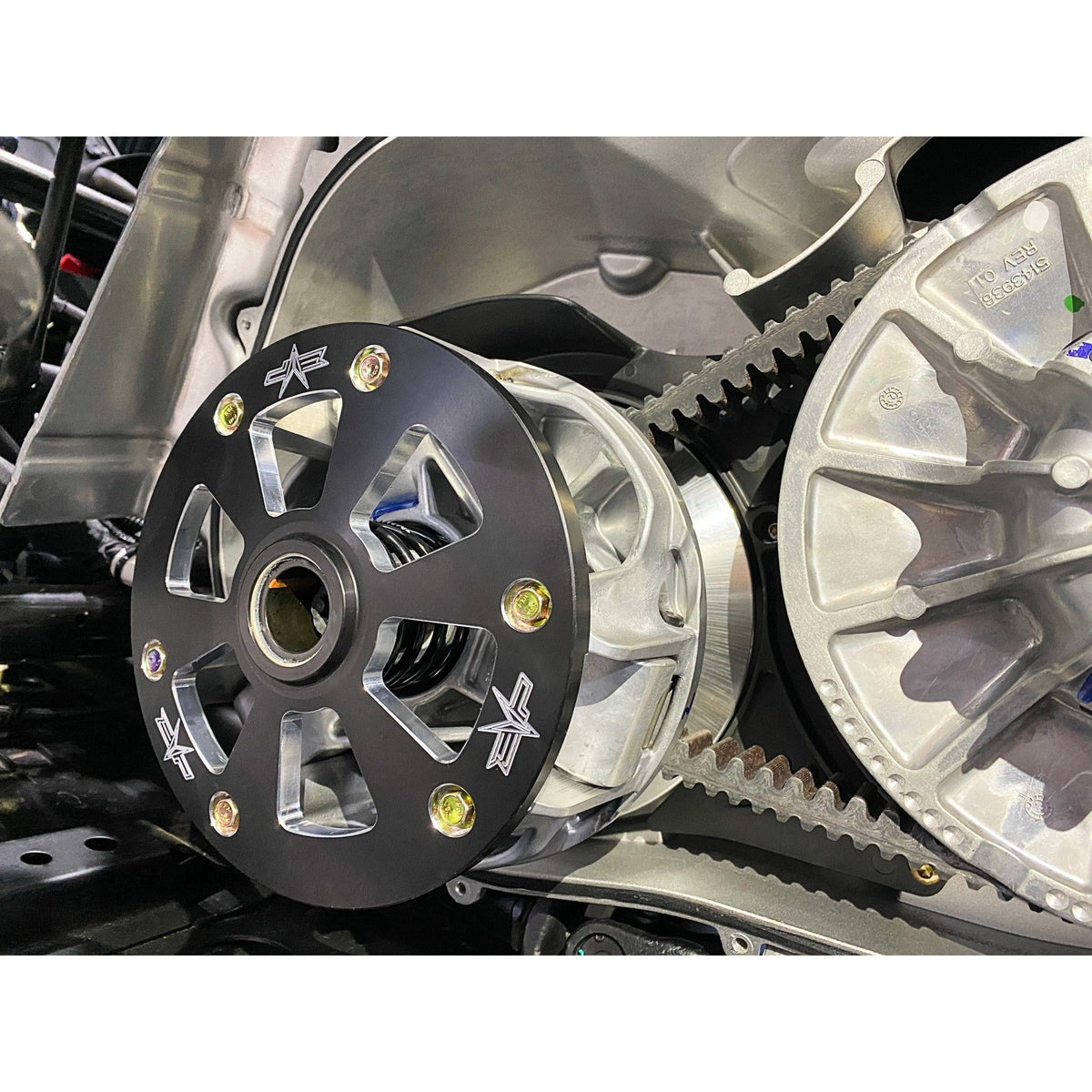 Evolution Powersports - Clutching - Polaris Shift-Tek Billet Clutch Cover for 2020+ RZR Pro XP & 2022+ Turbo R