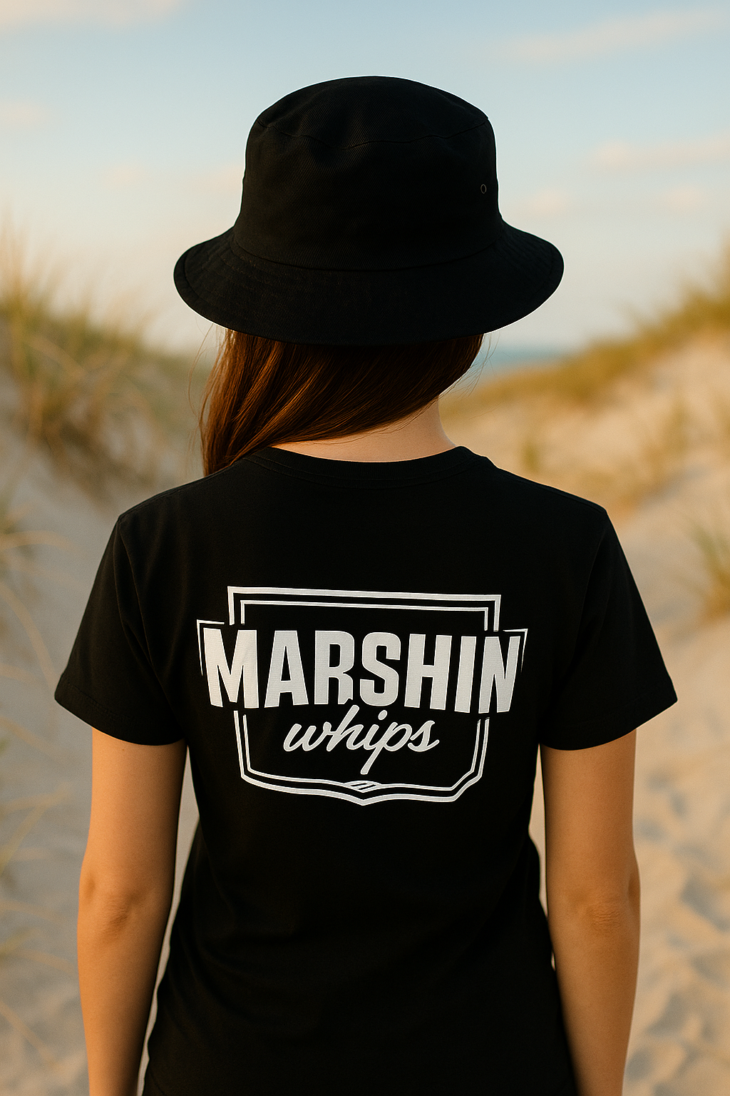 Marshin Whips Black Bucket Hat