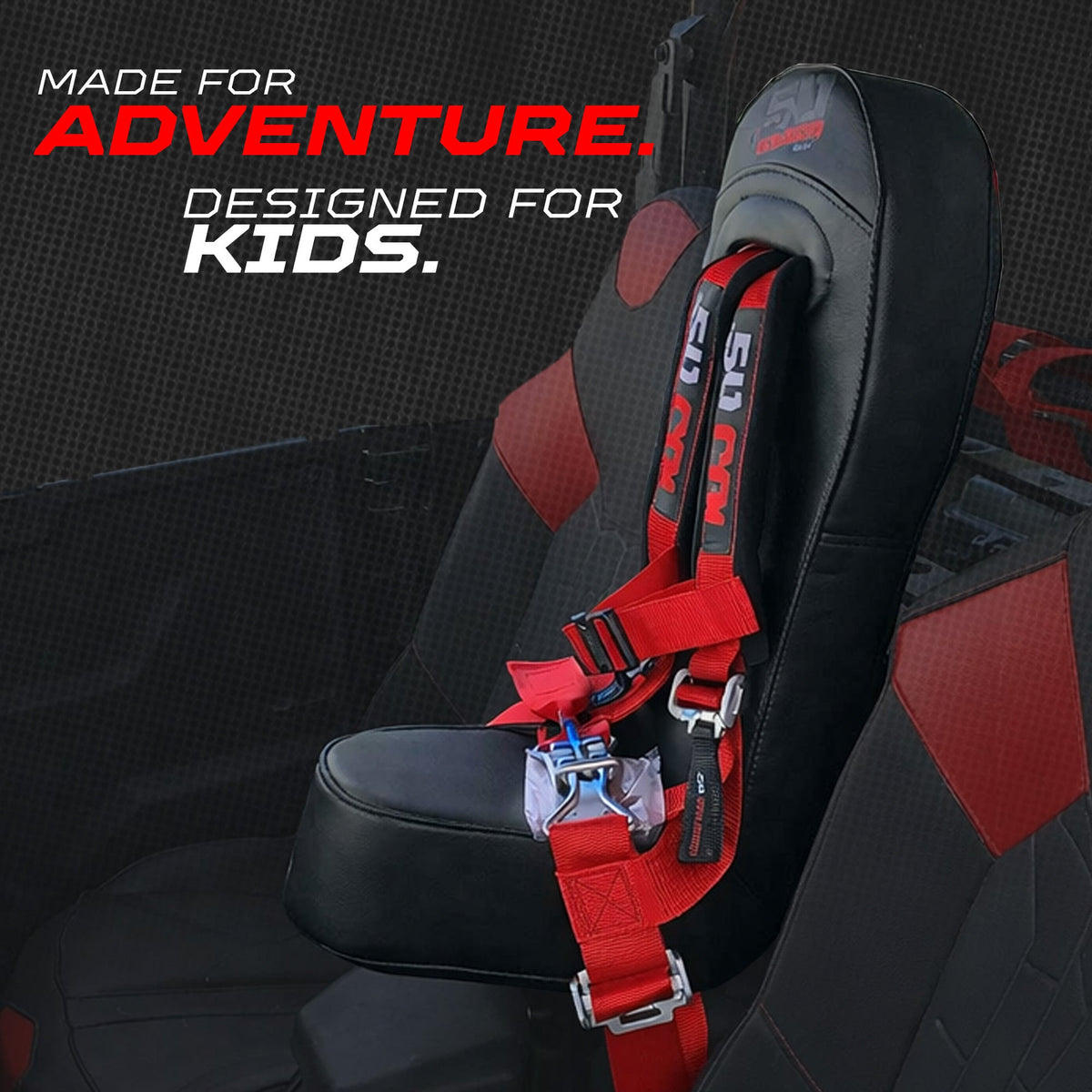 Polaris General Bump Seat with Harness