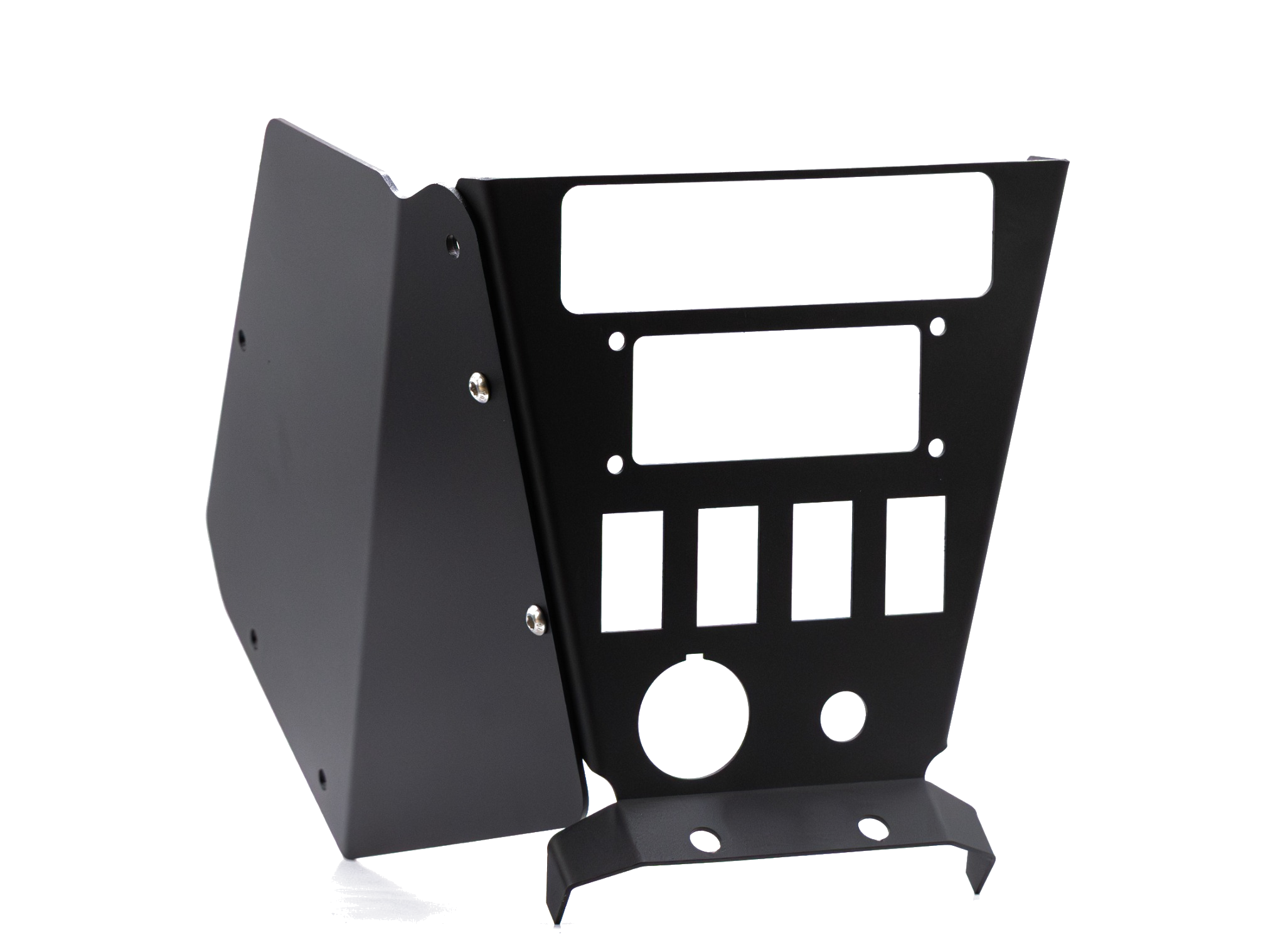 Can-Am X3 PCI / Kenwood Radio + 4-Switch Console Mount (2017–2025) – StayFlush Motorsports