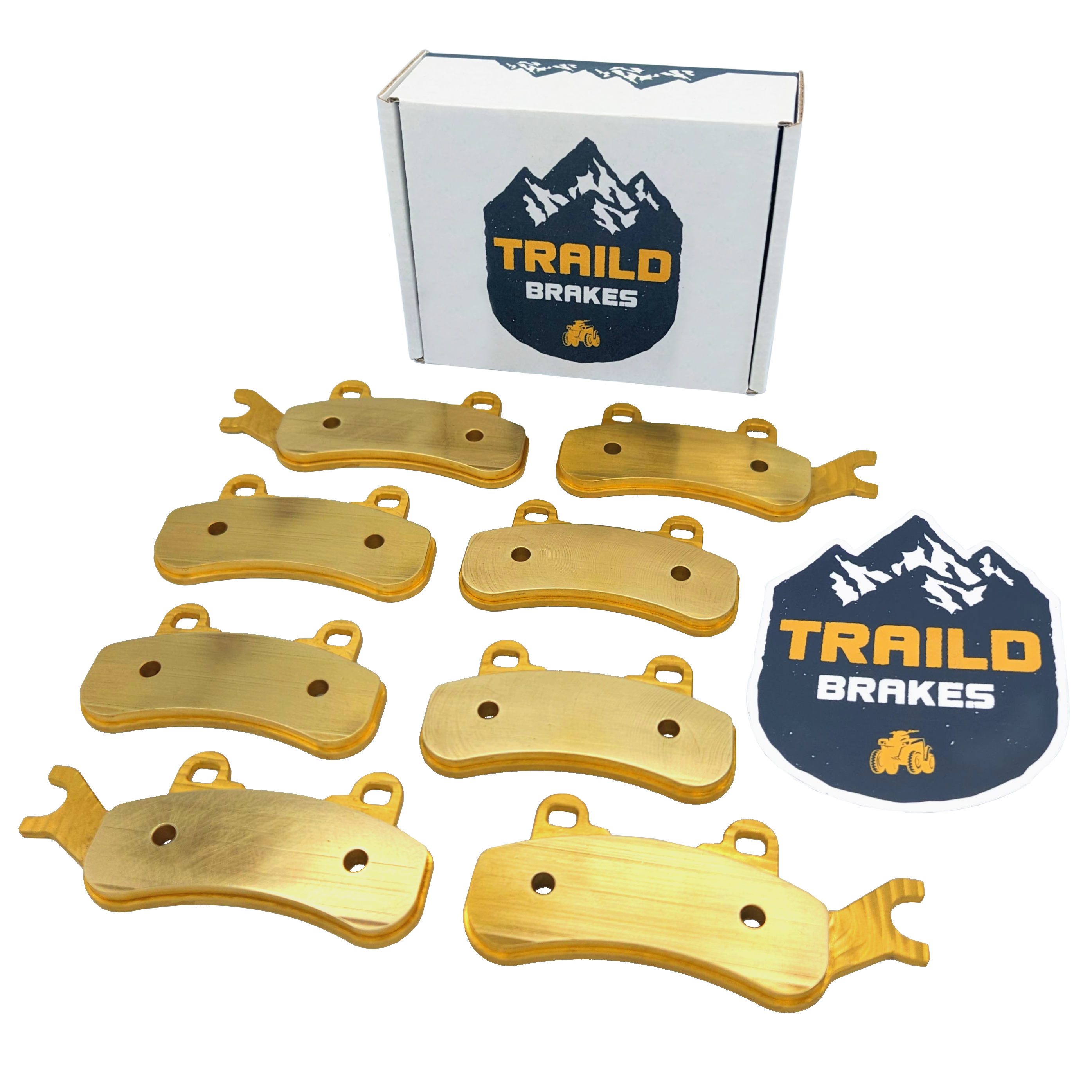 Can-Am Defender MAX 6-Seater/PRO/6x6 HD10/HD9/HD8/HD7 2016-2026 Ridge Rider Rotor and Pad Kit