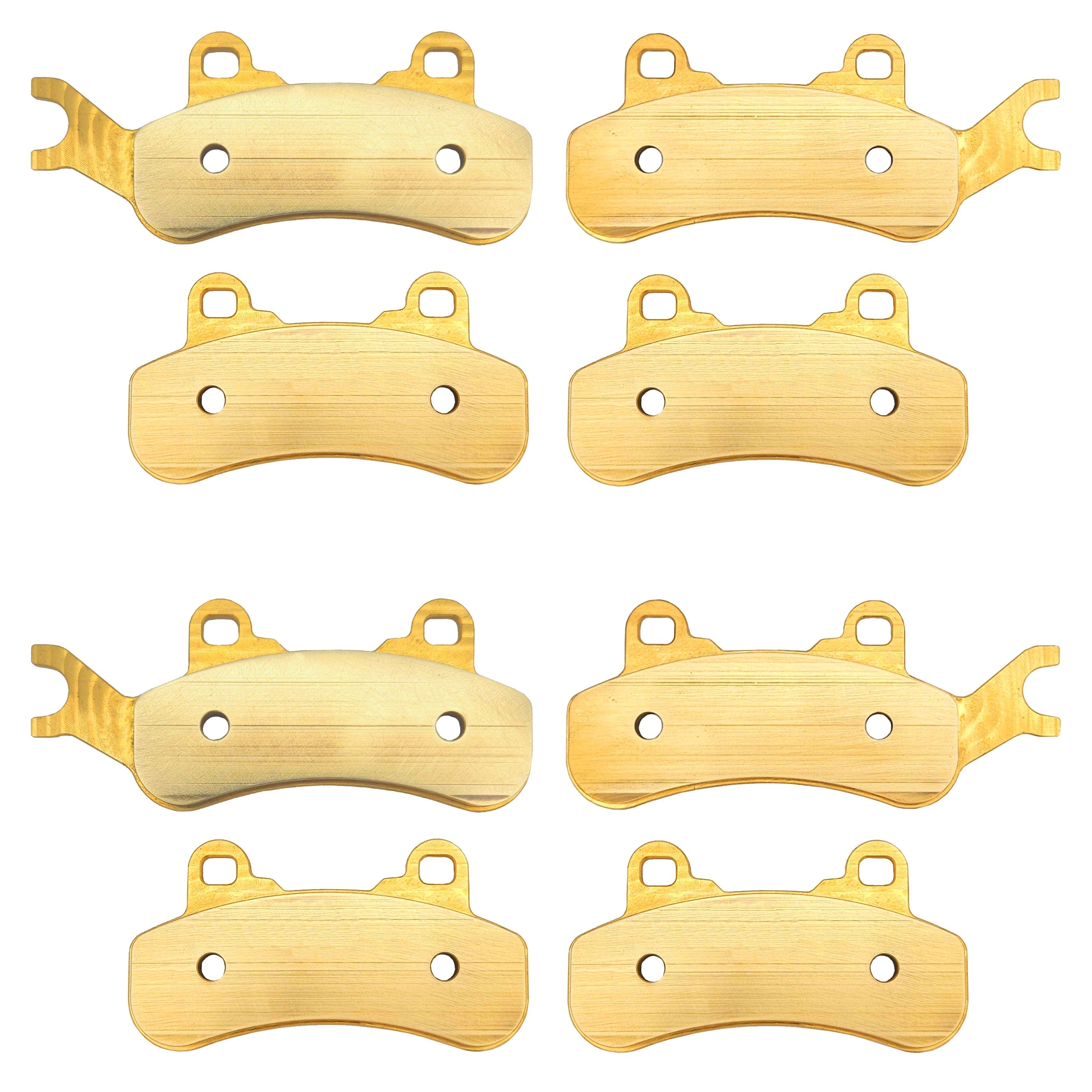 Can-Am Maverick X3/MAX/Sport/Trail 2017-2026 Front & Rear Brass Brake Pad Set