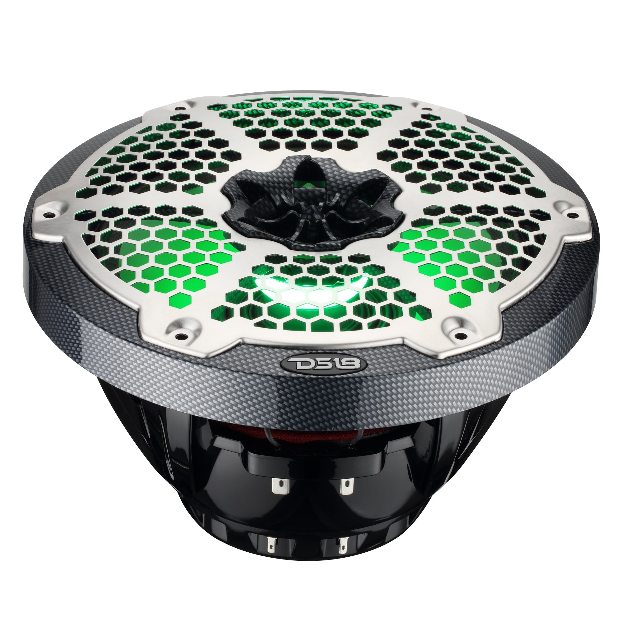 8” Marine 2-Way Hybrid Speaker with RGB LED, Compression Driver and Neodymium Magnet | 350W RMS 4-Ohm