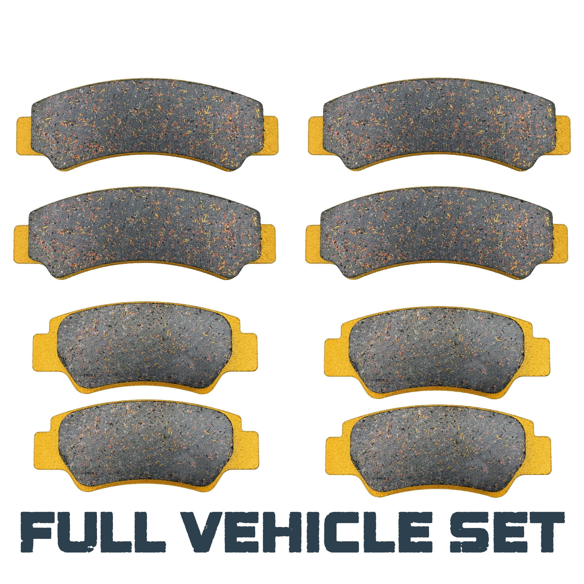 CFMoto CFORCE 600, 800, 1000 2019-2026 Ceramic Brake Pad Set