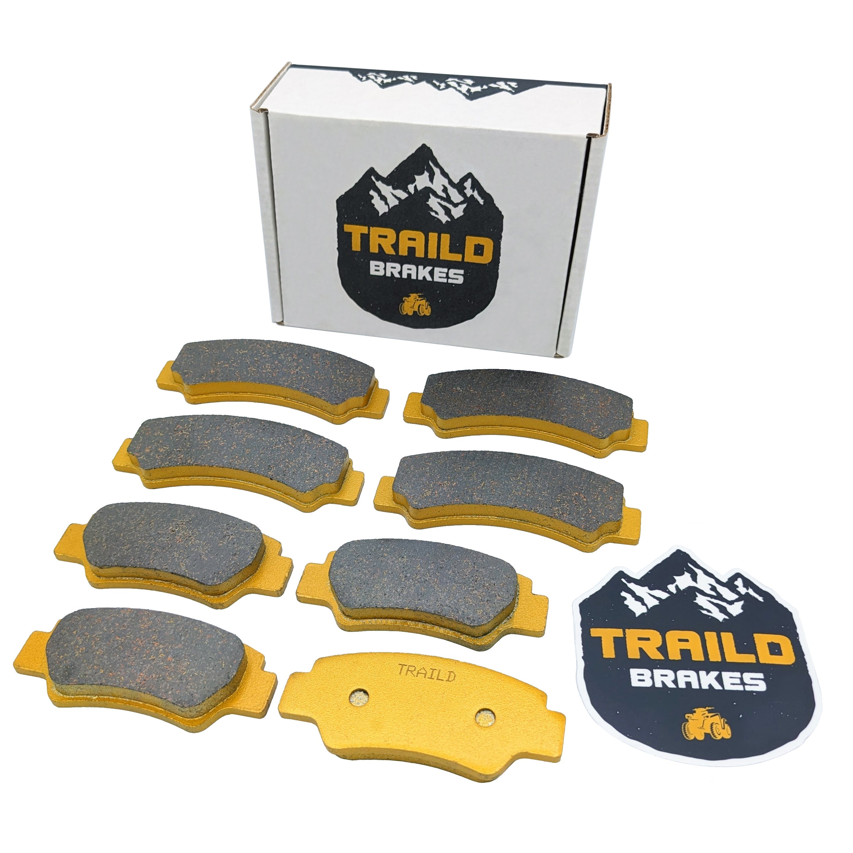 CFMoto UFORCE 500, 600, 800, 1000 2018-2026 Ceramic Brake Pad Set