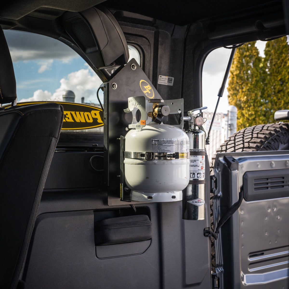 4 Door Bronco Plate - Power Tank or Propane Tank mount (6th Gen 2021+)