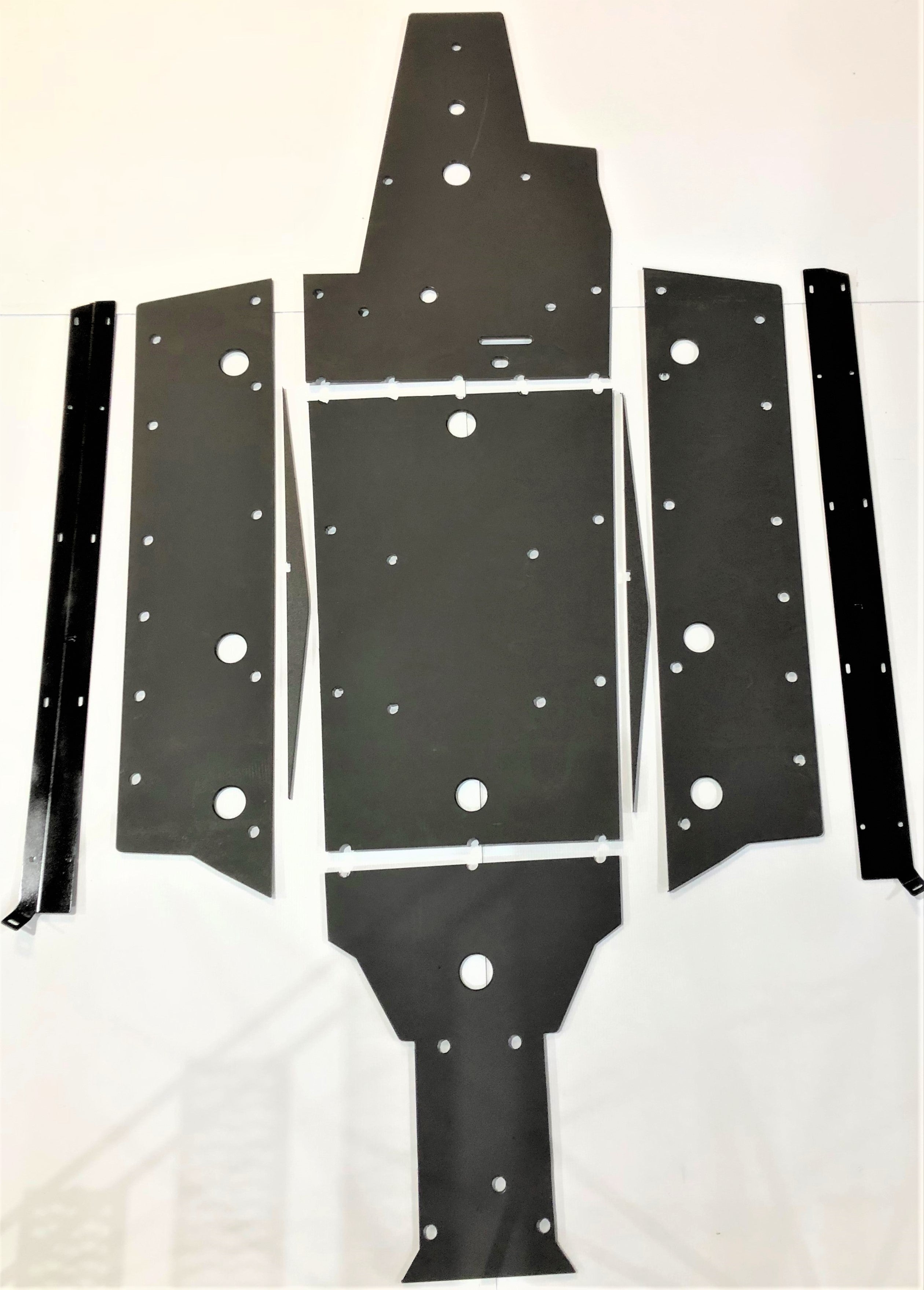 Trail Armor 2020 - 2025 Can Am Maverick Trail, Maverick Sport, Commander Full Skids with Integrated Slider Nerfs