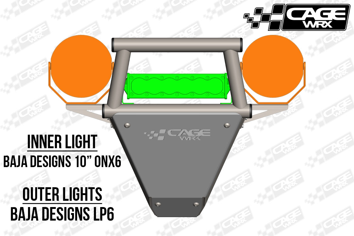Polaris RZR Pro R / Pro S / Turbo R Front Bumper KIT