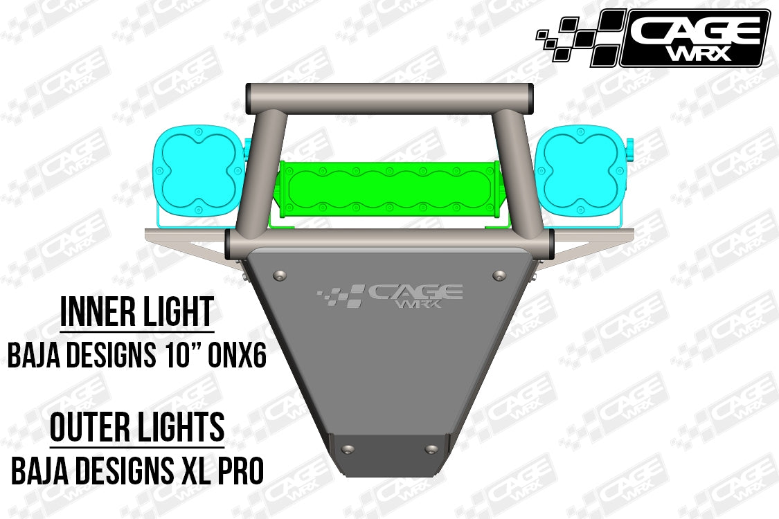 Polaris RZR XP / XP Turbo Front Bumper KIT (2015-2023)