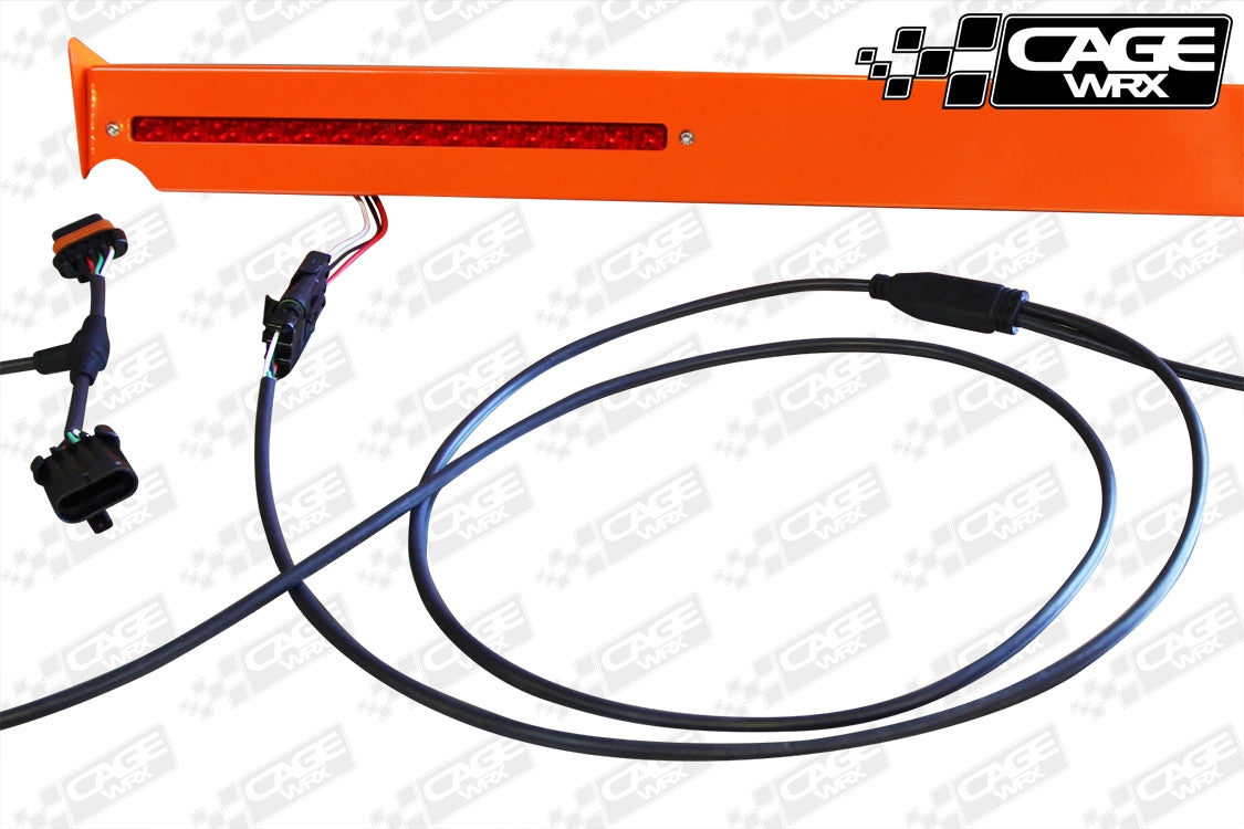 Polaris RZR Rear Wing Wiring Harness for 12" LED Lights