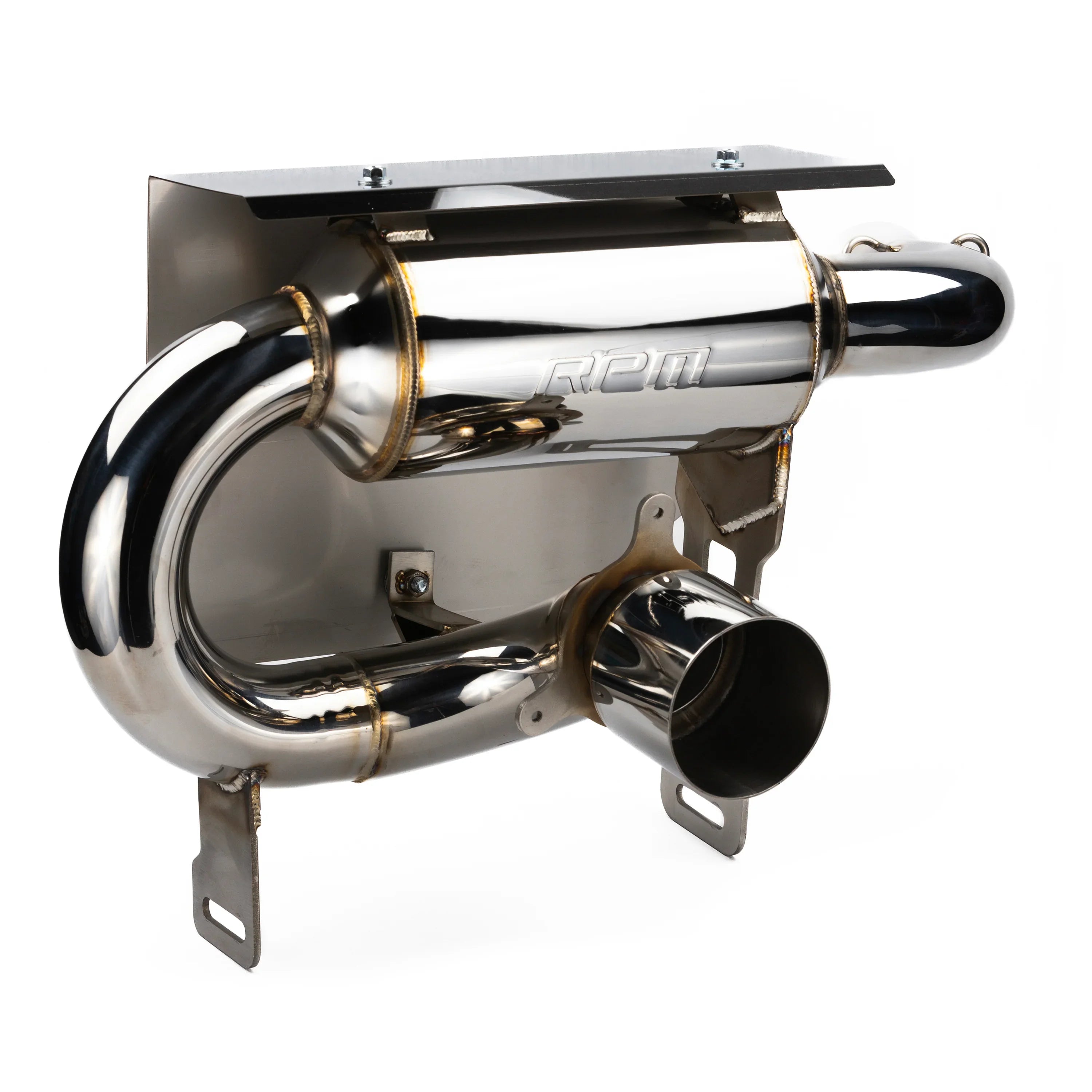 RPM X3 Slip On Exhaust Sport Muffler Can-Am Maverick X3 Turbo R & RR 2017-2025
