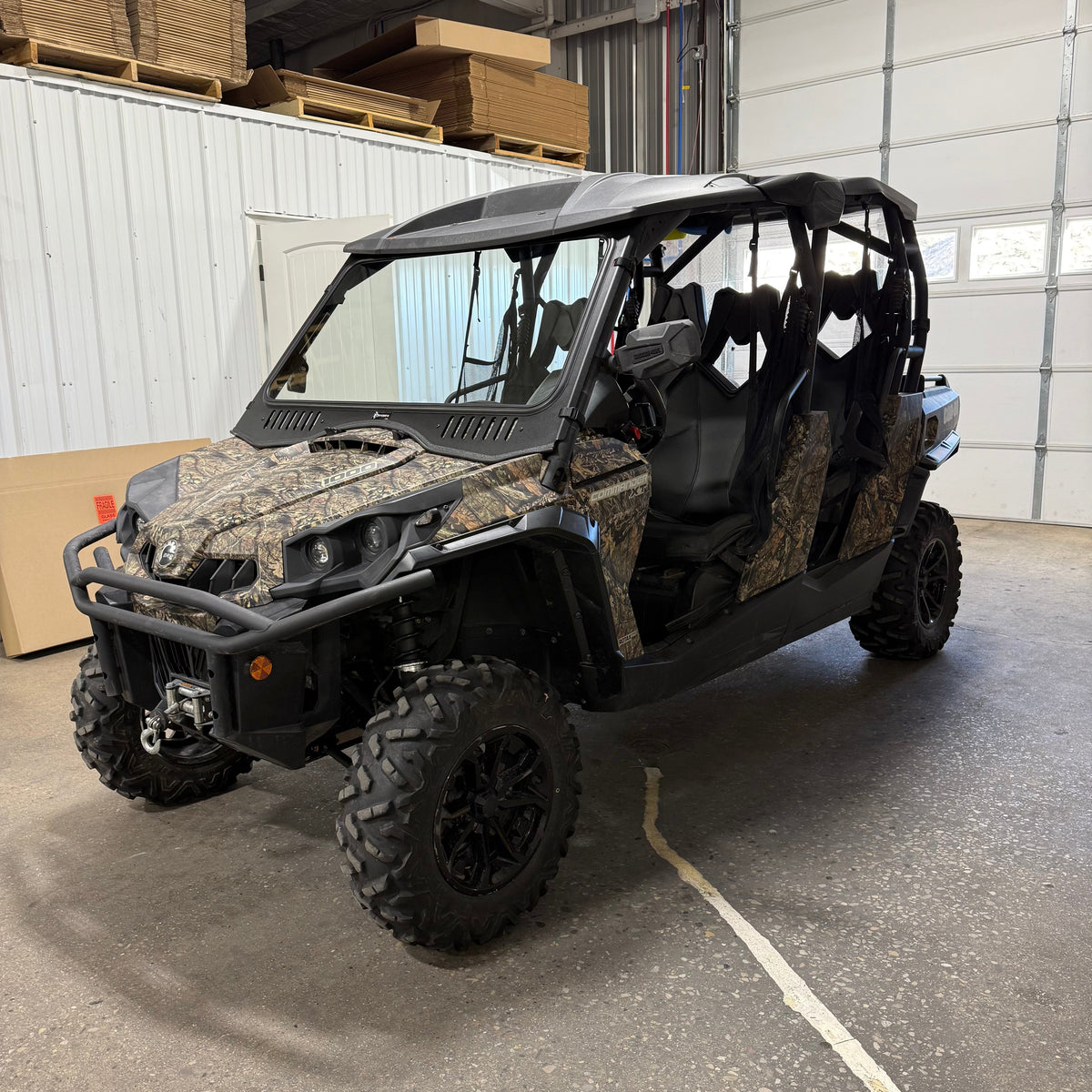 Can-Am Commander (2011-2020) Vented Glass Windshield