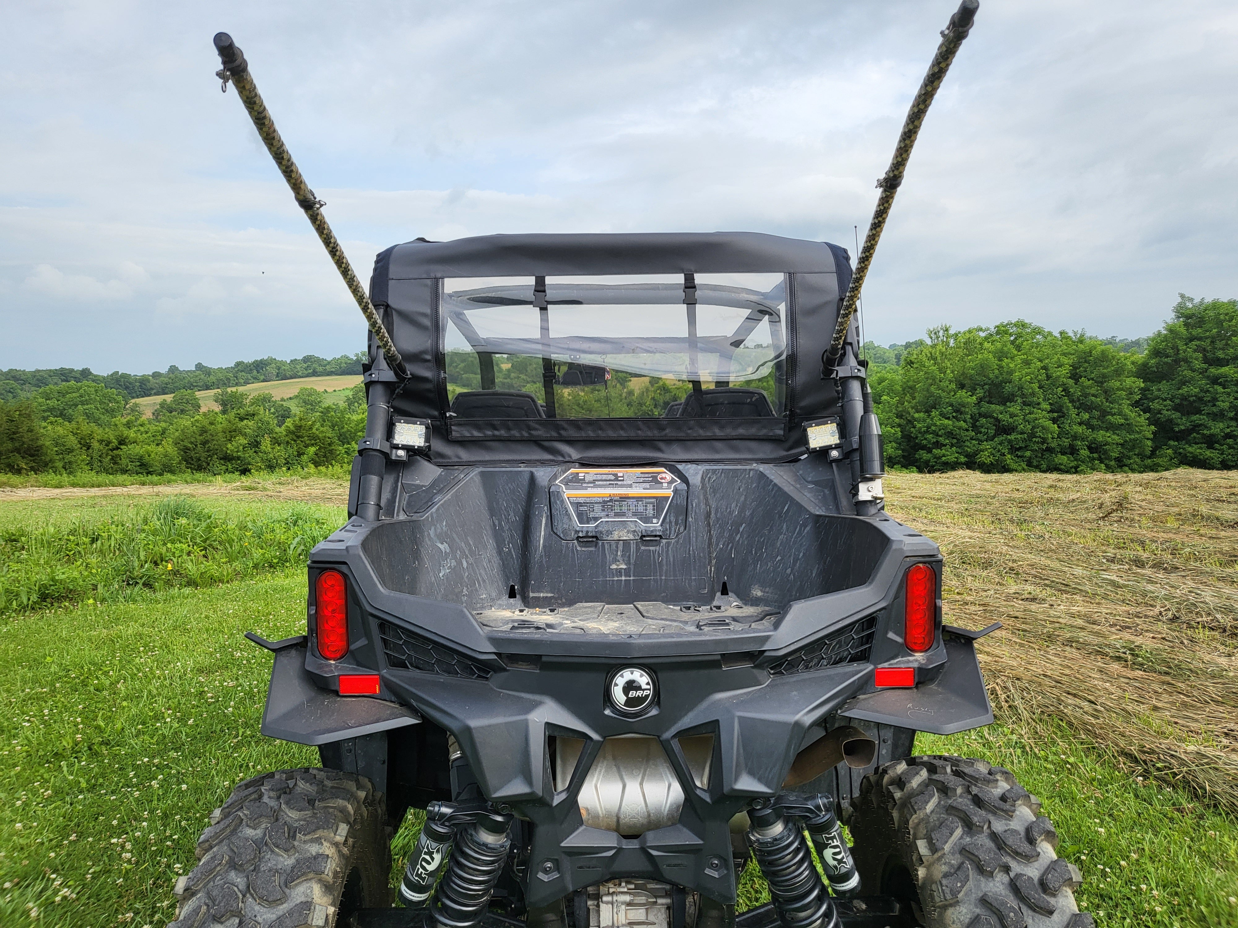 2019+ Can-Am Maverick Trail Canvas Rear Panel