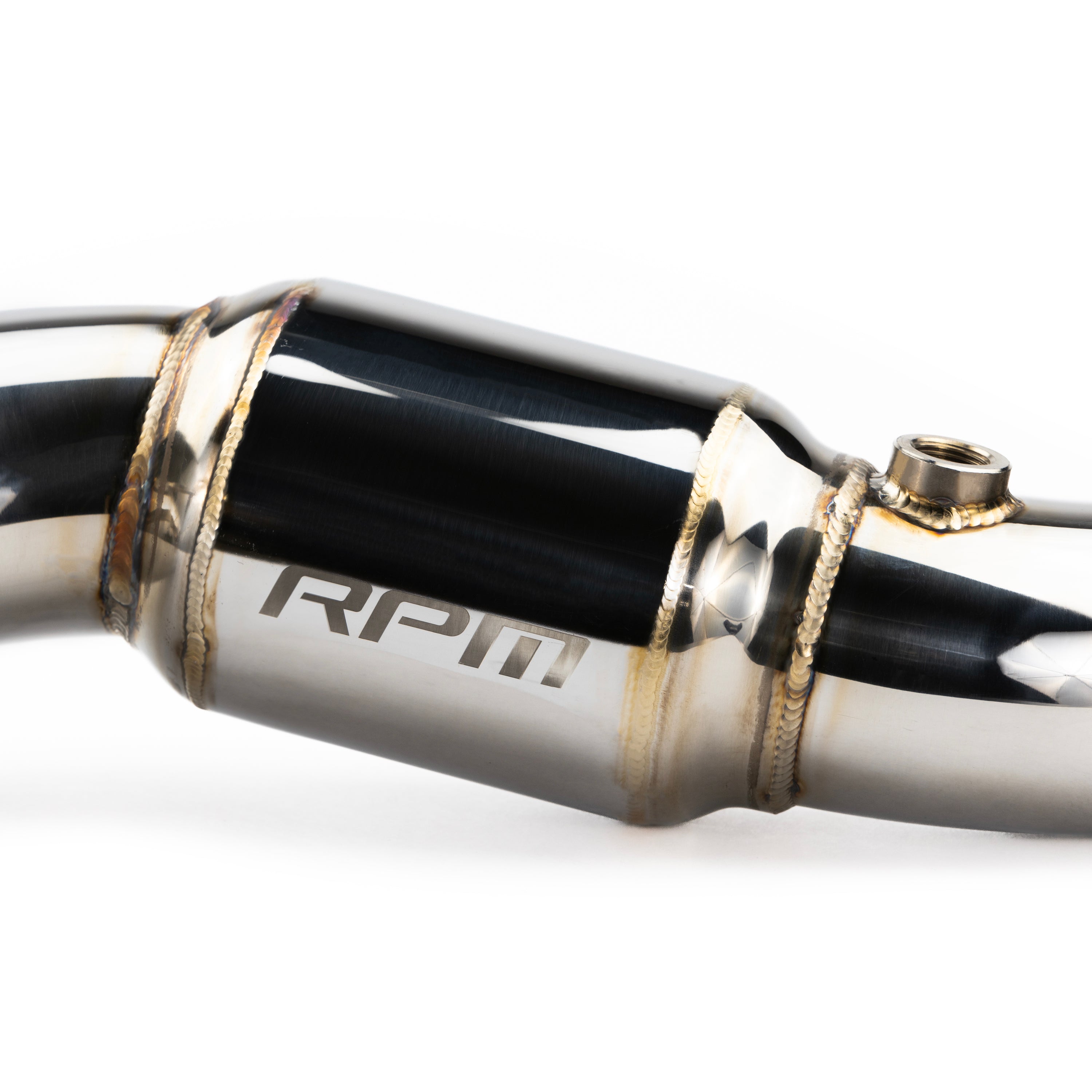 Can Am X3 Turbo Back 3" Full Race / Drag Pipe With Muffler - RPM SXS