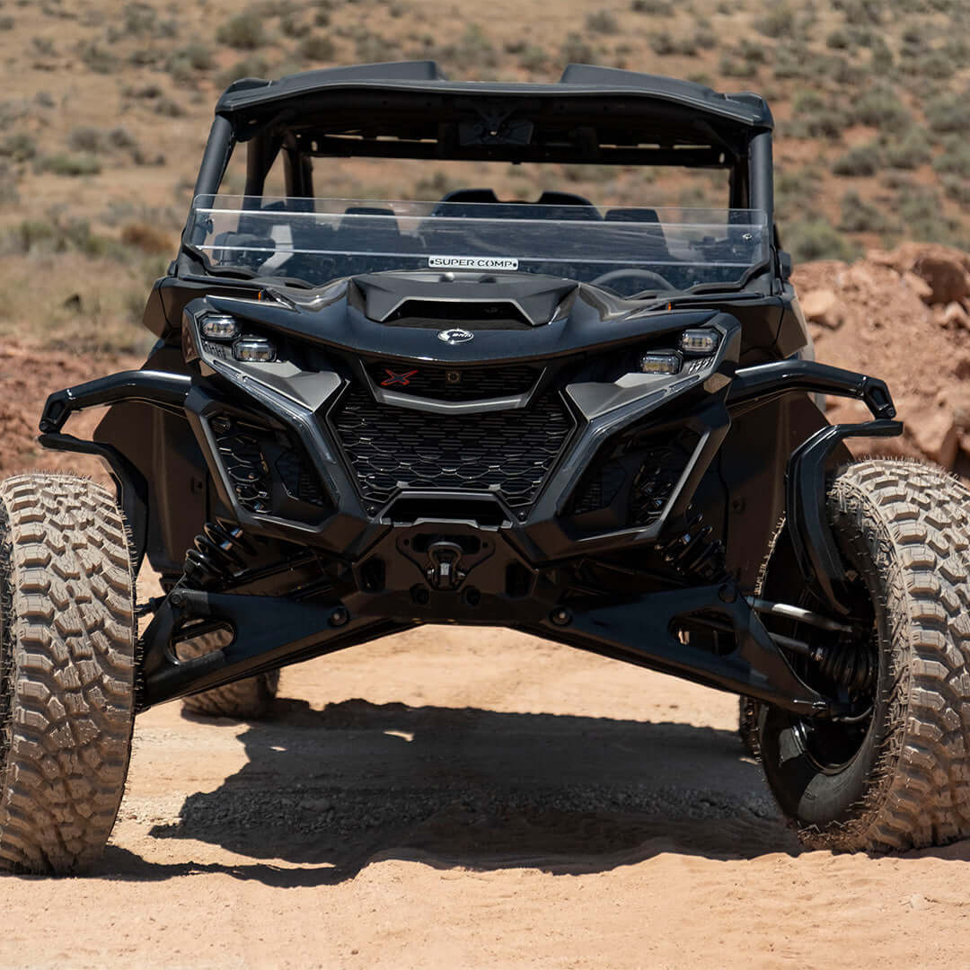 Can-Am Maverick R Polycarbonate Half Front Windshield