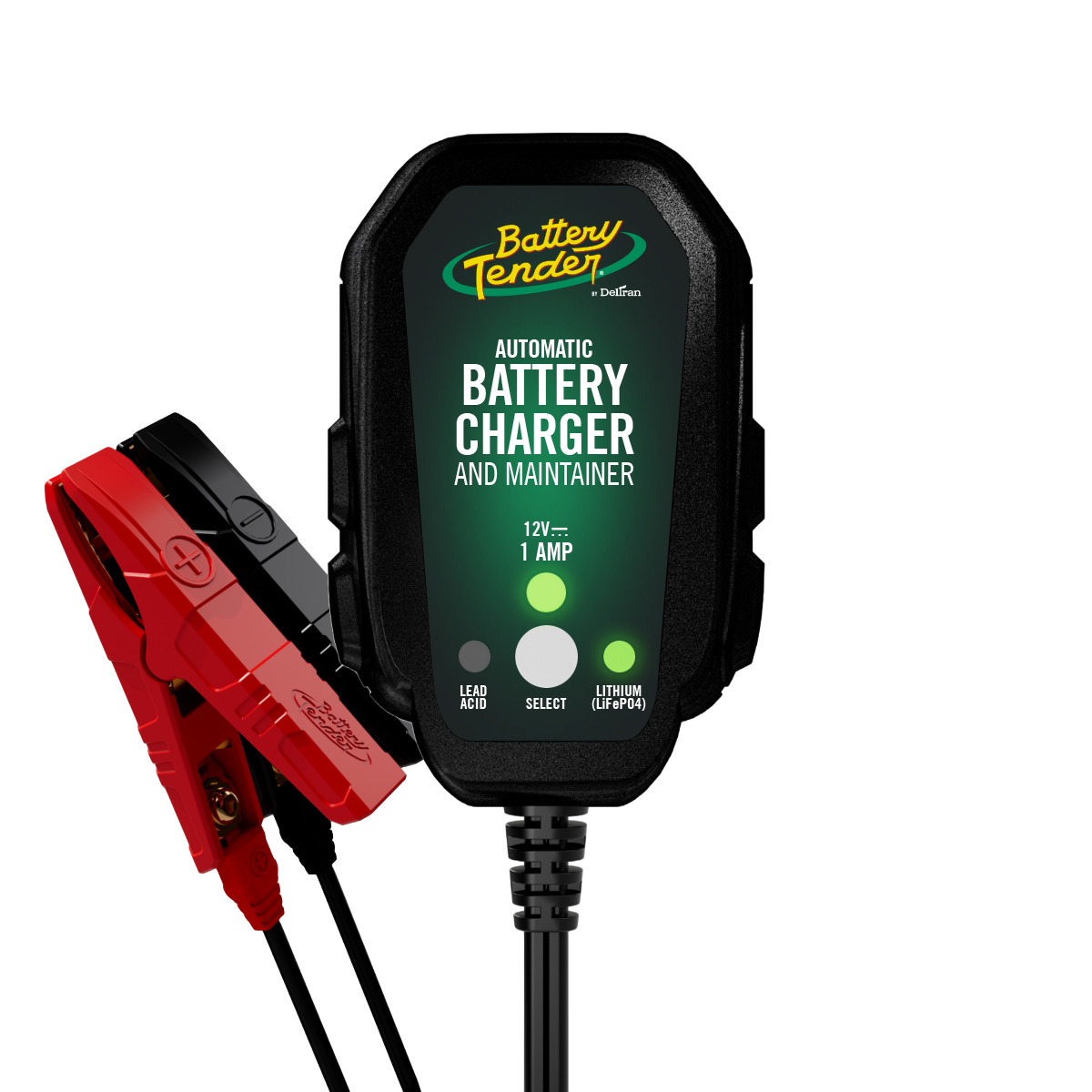 Battery Tender® Junior Multi-Chemistry 12V 1 Amp Battery Charger and Maintainer
