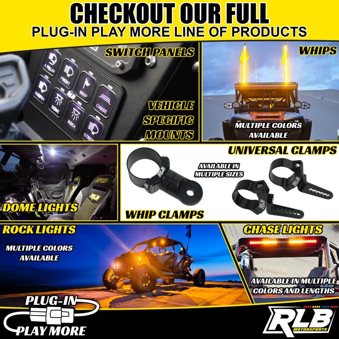 Polaris RZR XP 2024 & Newer Chase Light - San Felipe (Amber/White)