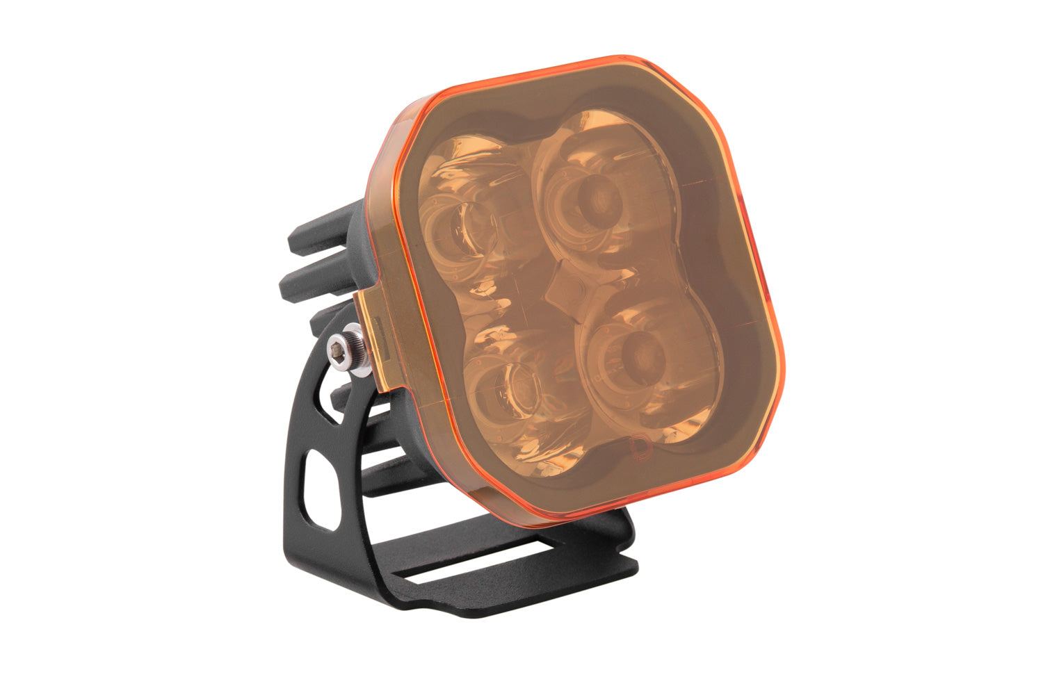 SS3 LED Pod Cover Round Yellow