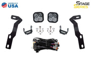 SS3 LED Ditch Light Kit for 2016-2021 Toyota Tacoma, Sport Yellow Combo Diode Dynamics