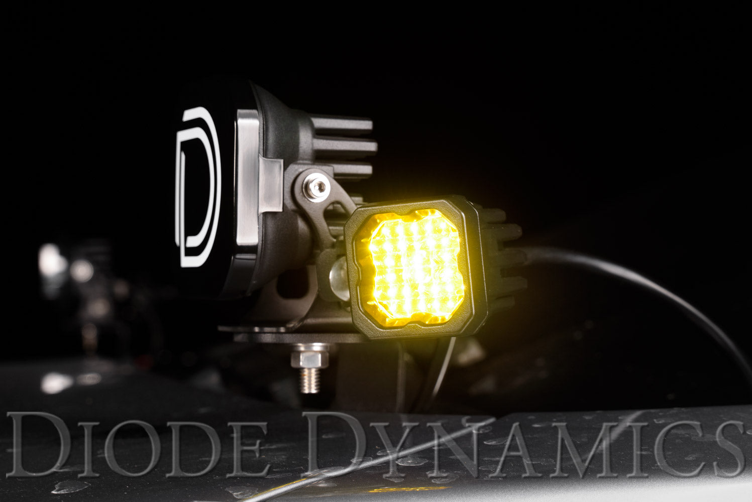 Stage Series C1 LED Pod Pro Yellow Flood Standard ABL Each Diode Dynamics