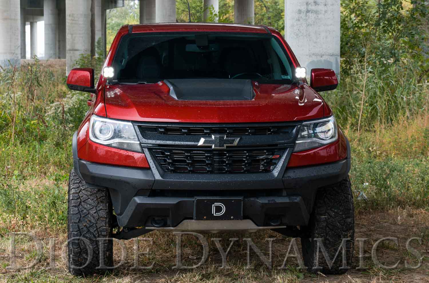 SS3 LED Ditch Light Kit for 2015-2021 Chevrolet Colorado, Pro White Combo Diode Dynamics