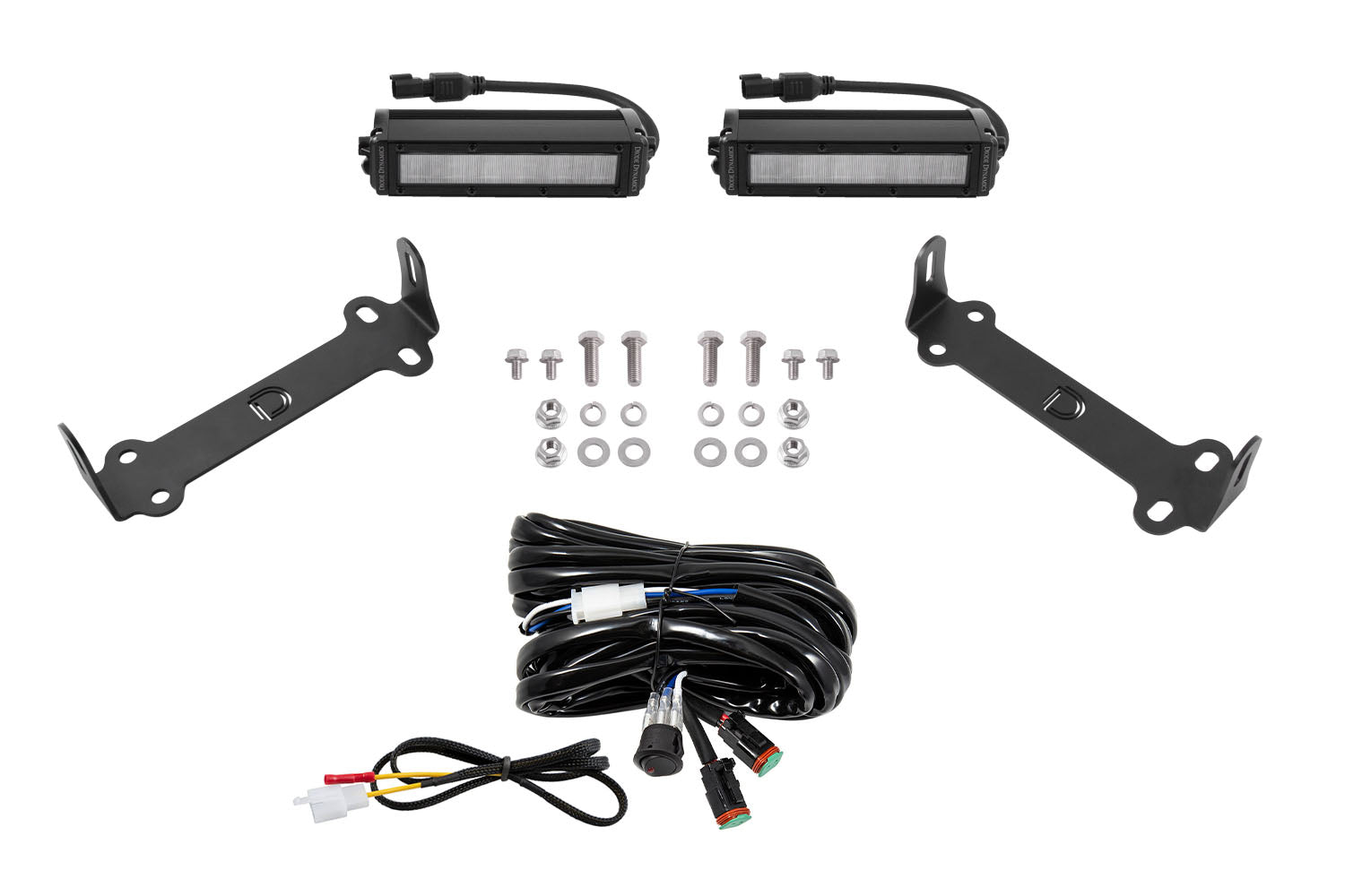 Stage Series SAE/DOT LED Lightbar Kit for 2014-2021 Toyota 4Runner White SAE/DOT Wide
