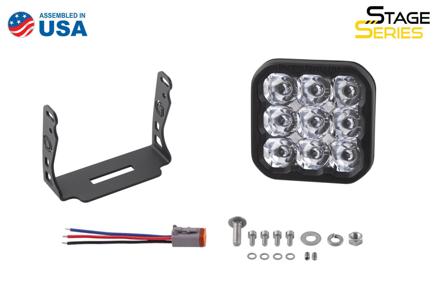 SS5 LED Pod Pro White Spot Single Diode Dynamics