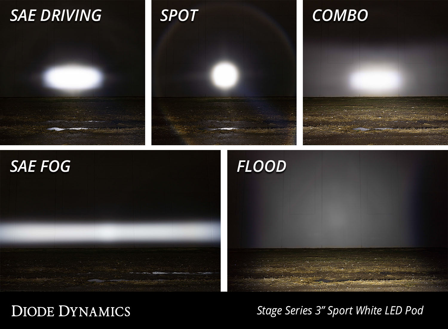 SS3 Sport ABL White Combo Standard Single Diode Dynamics