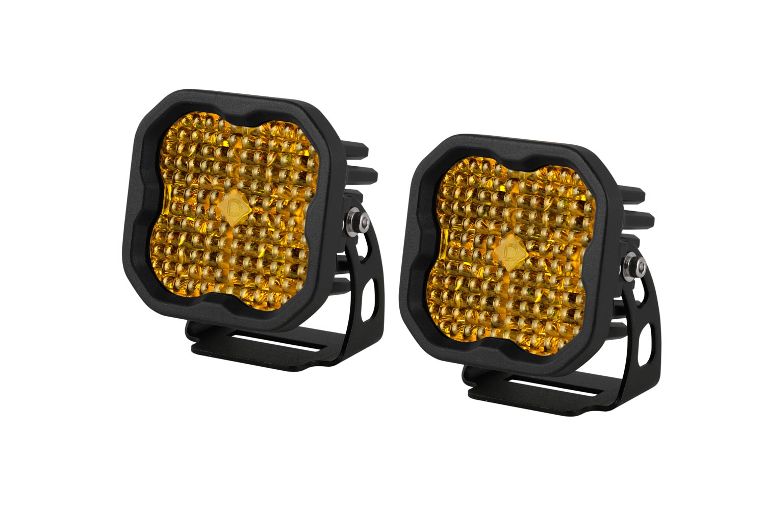 SS3 Pro ABL Yellow Flood Standard Pair Diode Dynamics