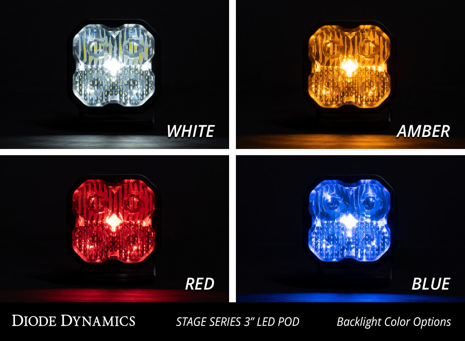 SS3 Max ABL White Flood Standard Single Diode Dynamics