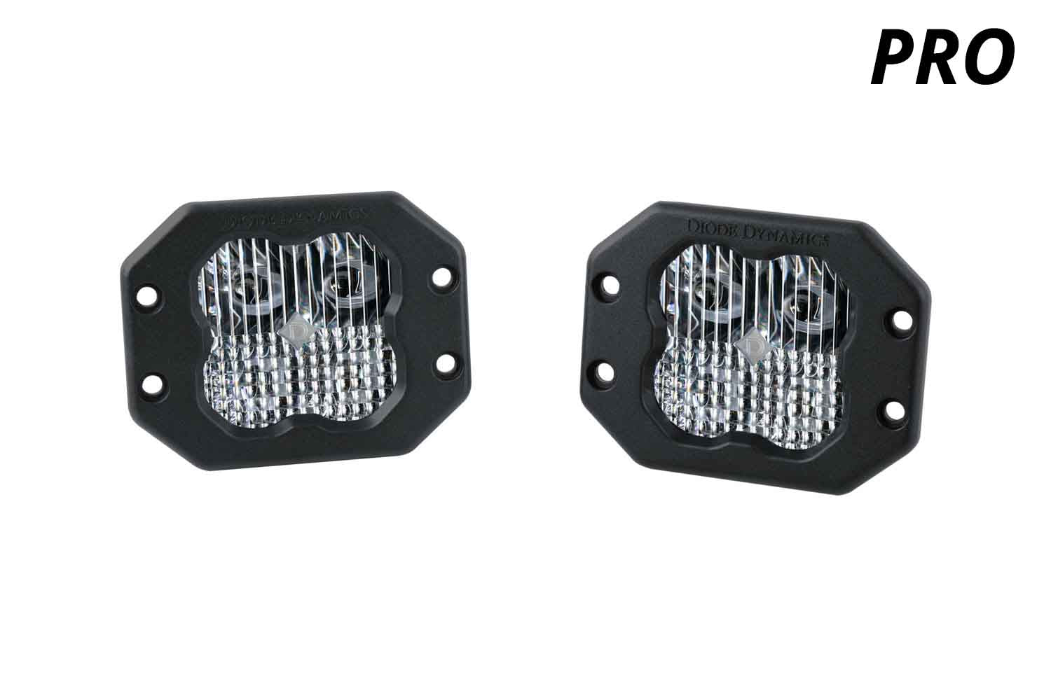 SS3 Pro ABL White SAE Driving Flush Pair Diode Dynamics