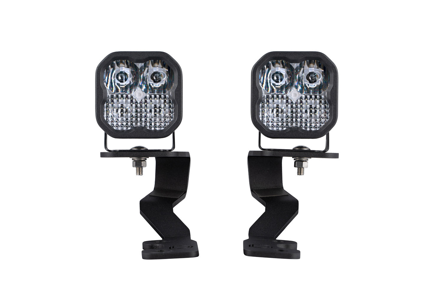 Stage Series Ditch Light Kit for 2022 Toyota Tundra SS3 Pro Diode Dymanics White Combo Diode Dymanics