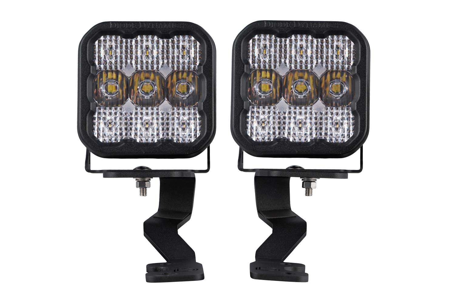 Stage Series Ditch Light Kit for 2022 Toyota Tundra SS5 Pro Diode Dymanics White Combo Diode Dymanics