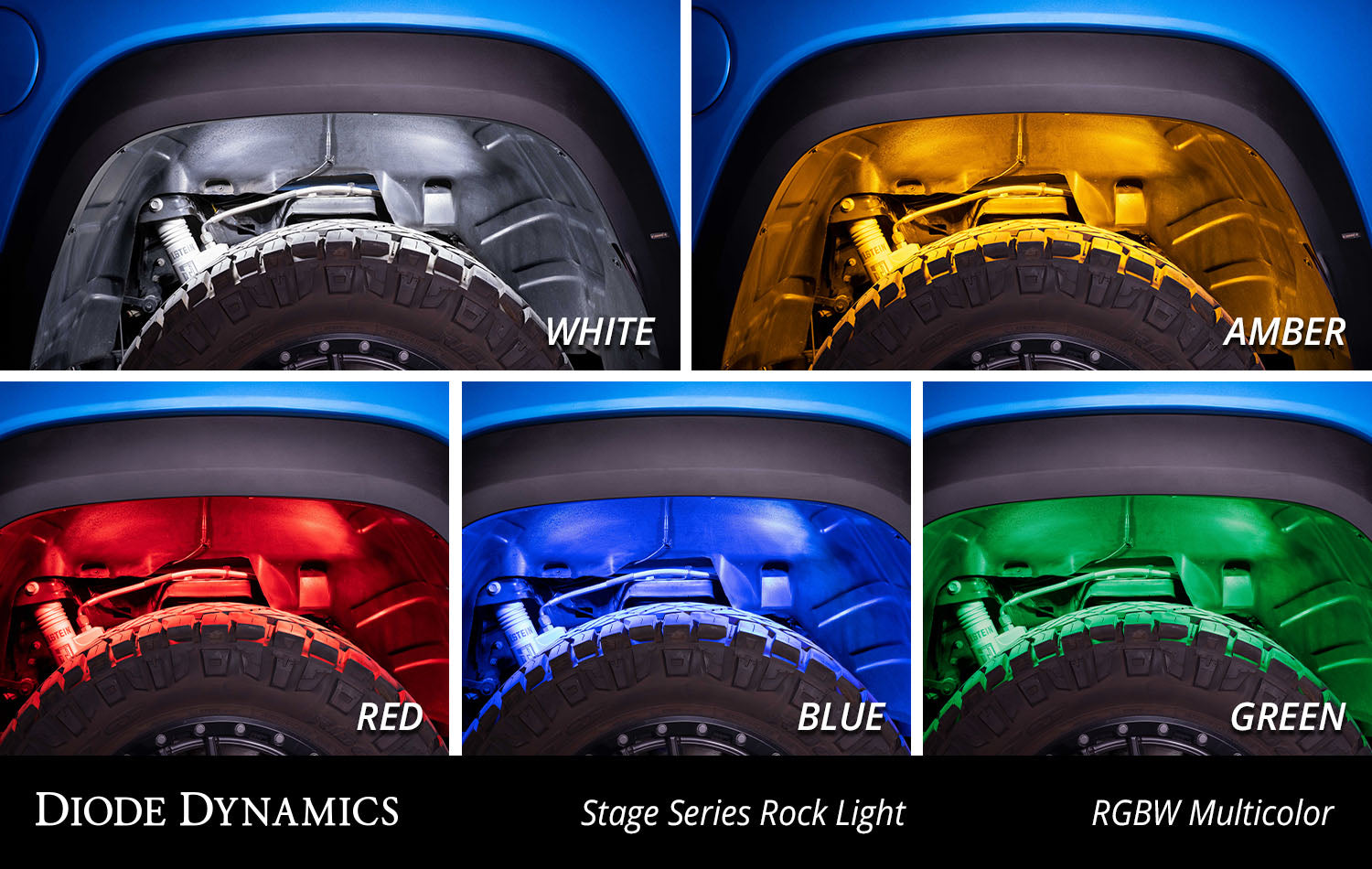 Stage Series RGBW LED Rock Light (one)