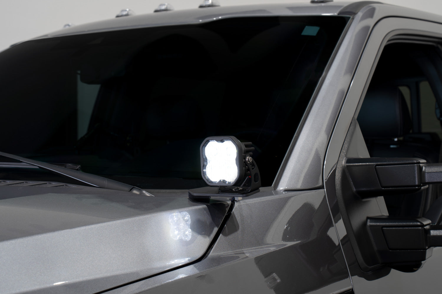 Stage Series Ditch Light Kit for 2017-2022 Ford Super Duty, SS3 Pro Yellow Combo Diode Dynamics