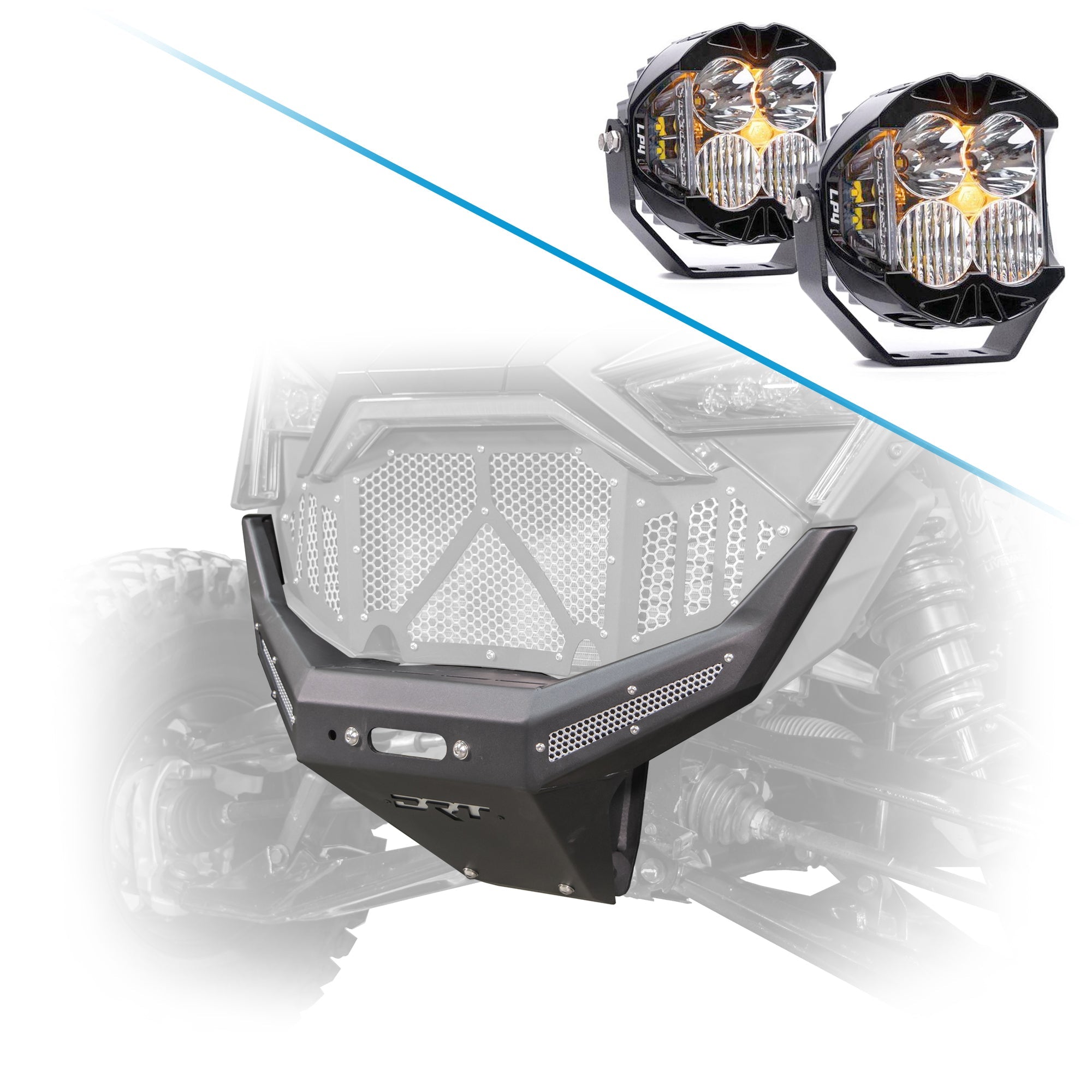 Front Winch Bumper for Polaris RZR Pro R / Turbo R 2020-2024