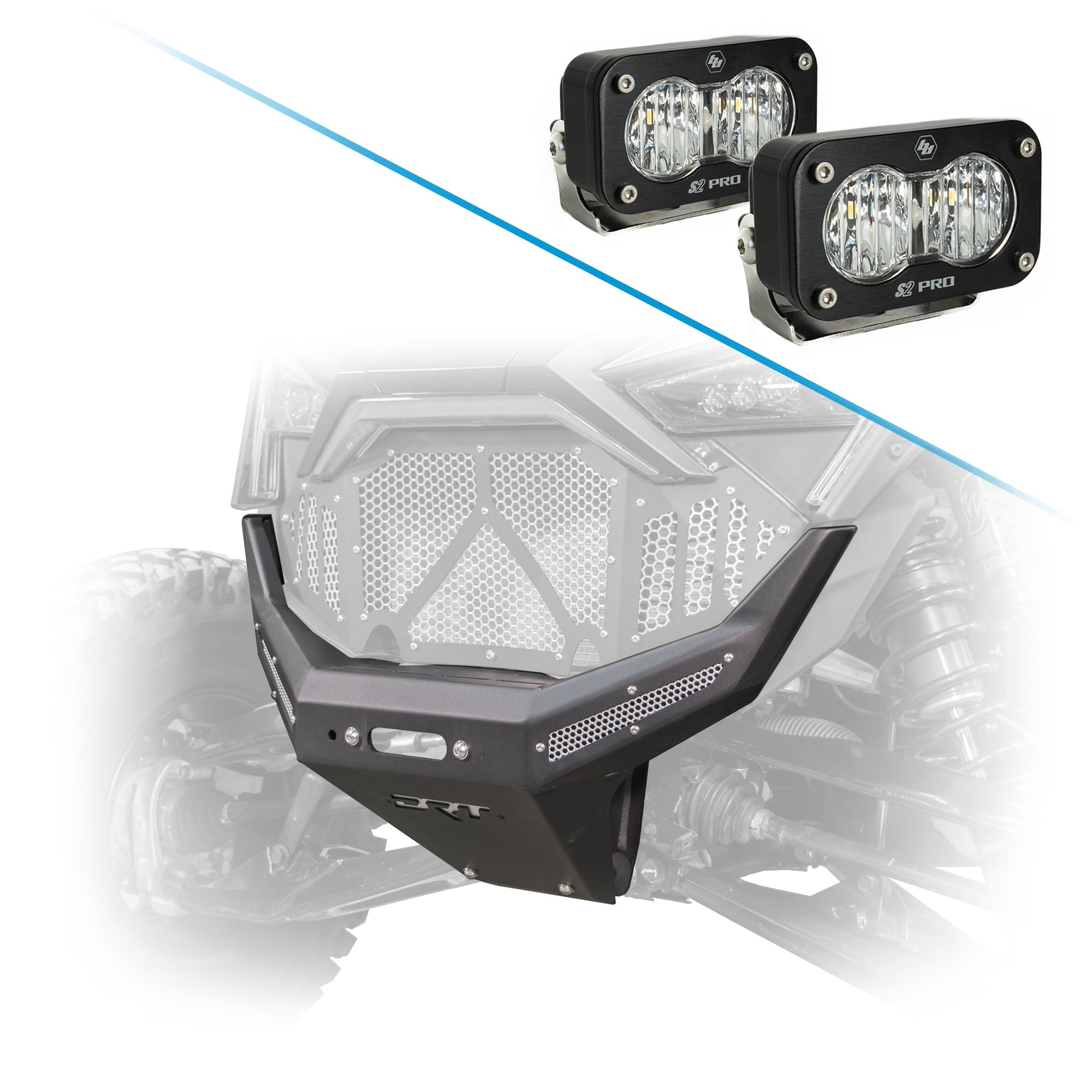 Front Winch Bumper for Polaris RZR Pro R / Turbo R 2020-2024