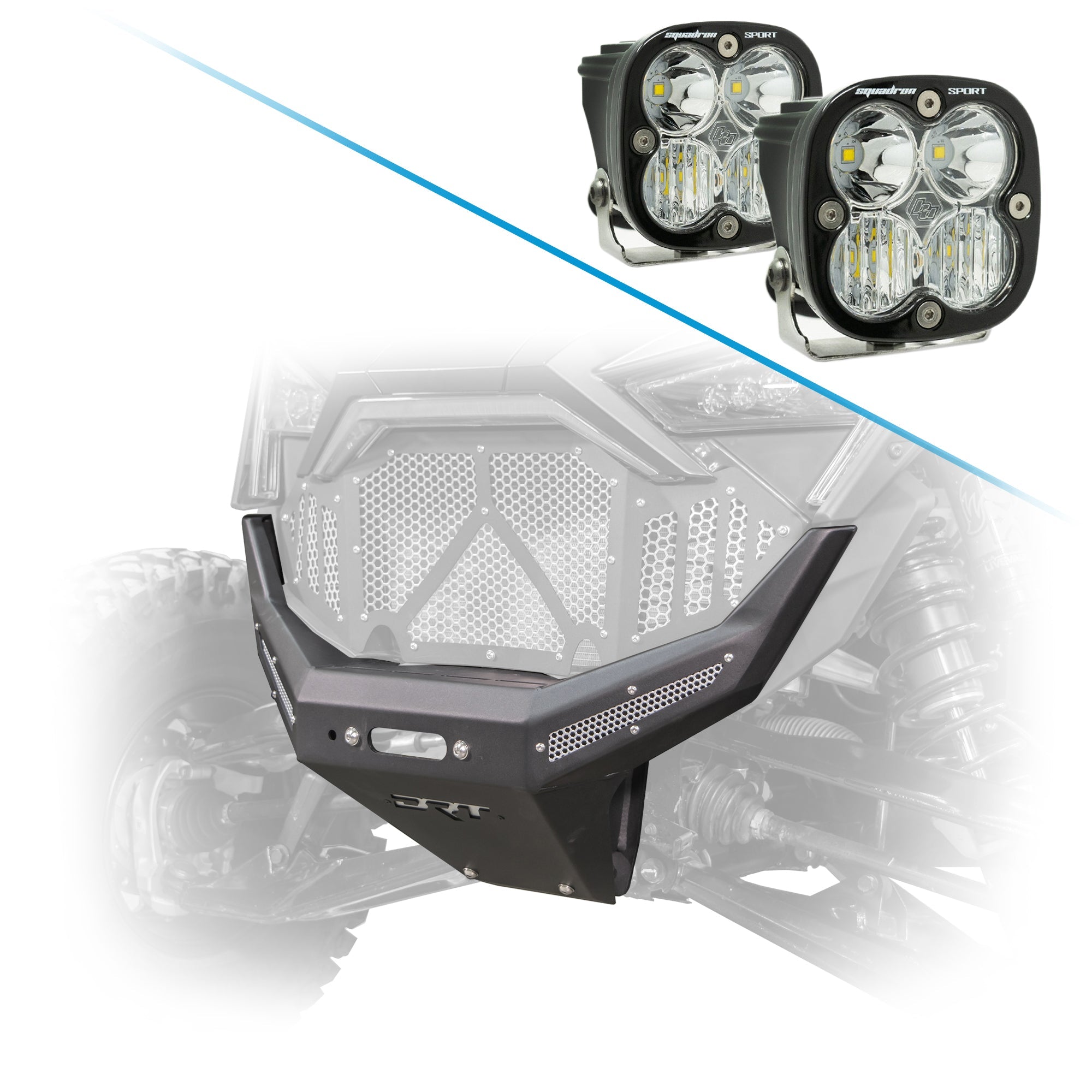 Front Winch Bumper for Polaris RZR Pro R / Turbo R 2020-2024