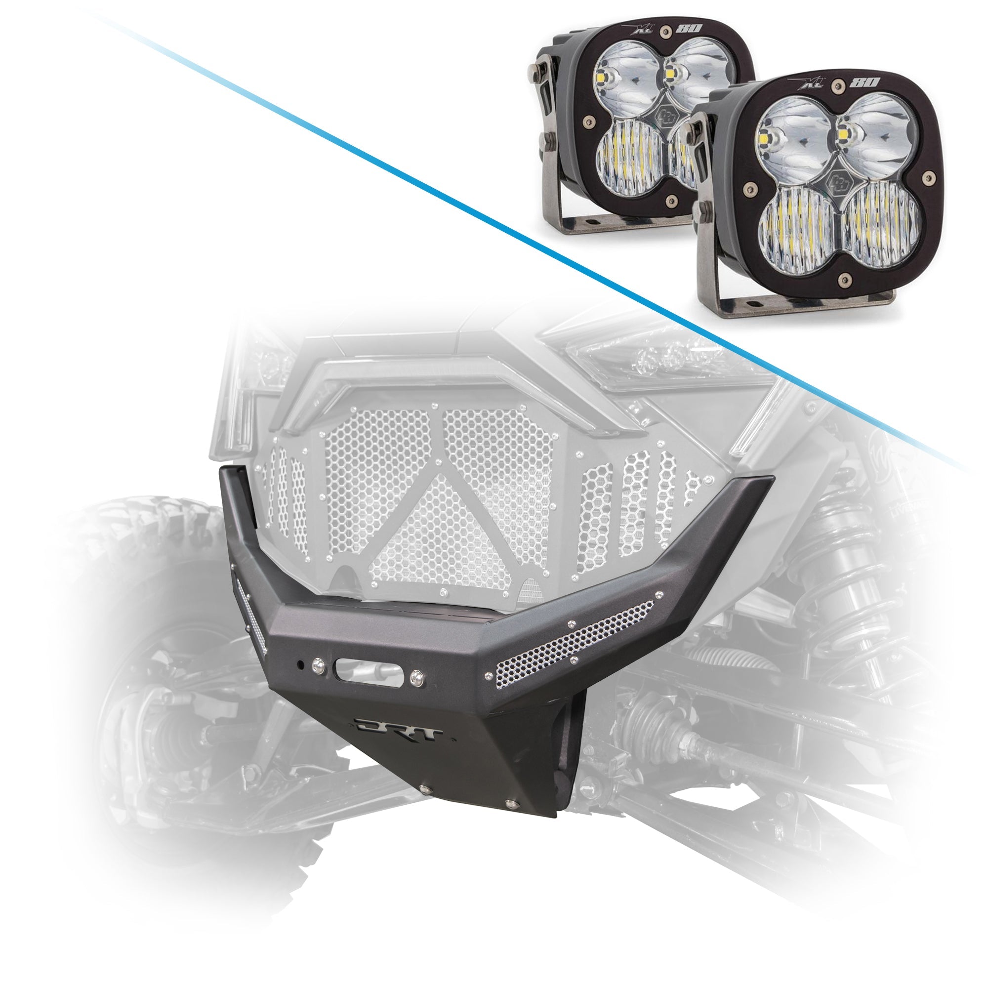 Front Winch Bumper for Polaris RZR Pro R / Turbo R 2020-2024