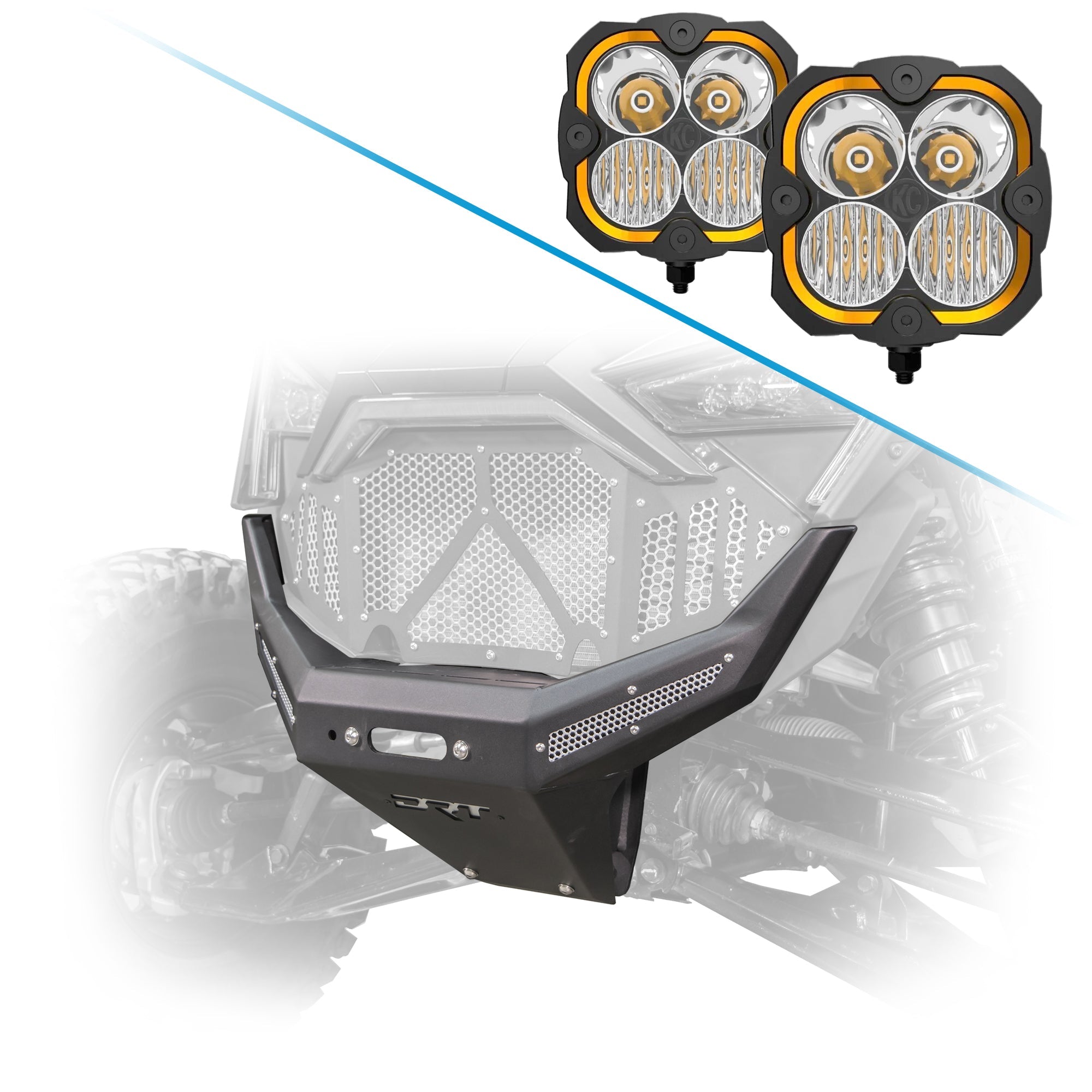 Front Winch Bumper for Polaris RZR Pro R / Turbo R 2020-2024