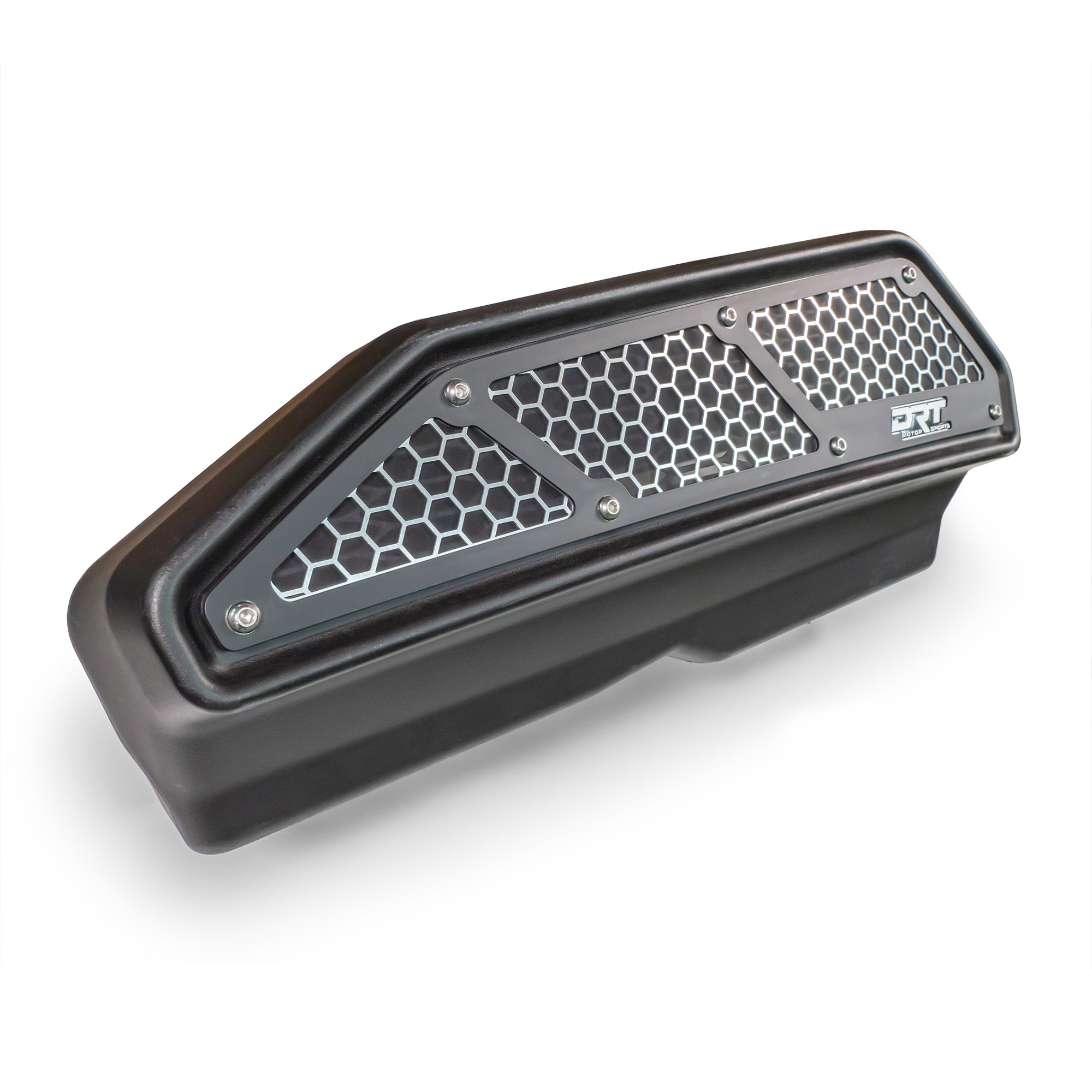 Air Intake Vent Cover Set for Kawasaki Teryx KRX/4 1000, (Black/Raw)
