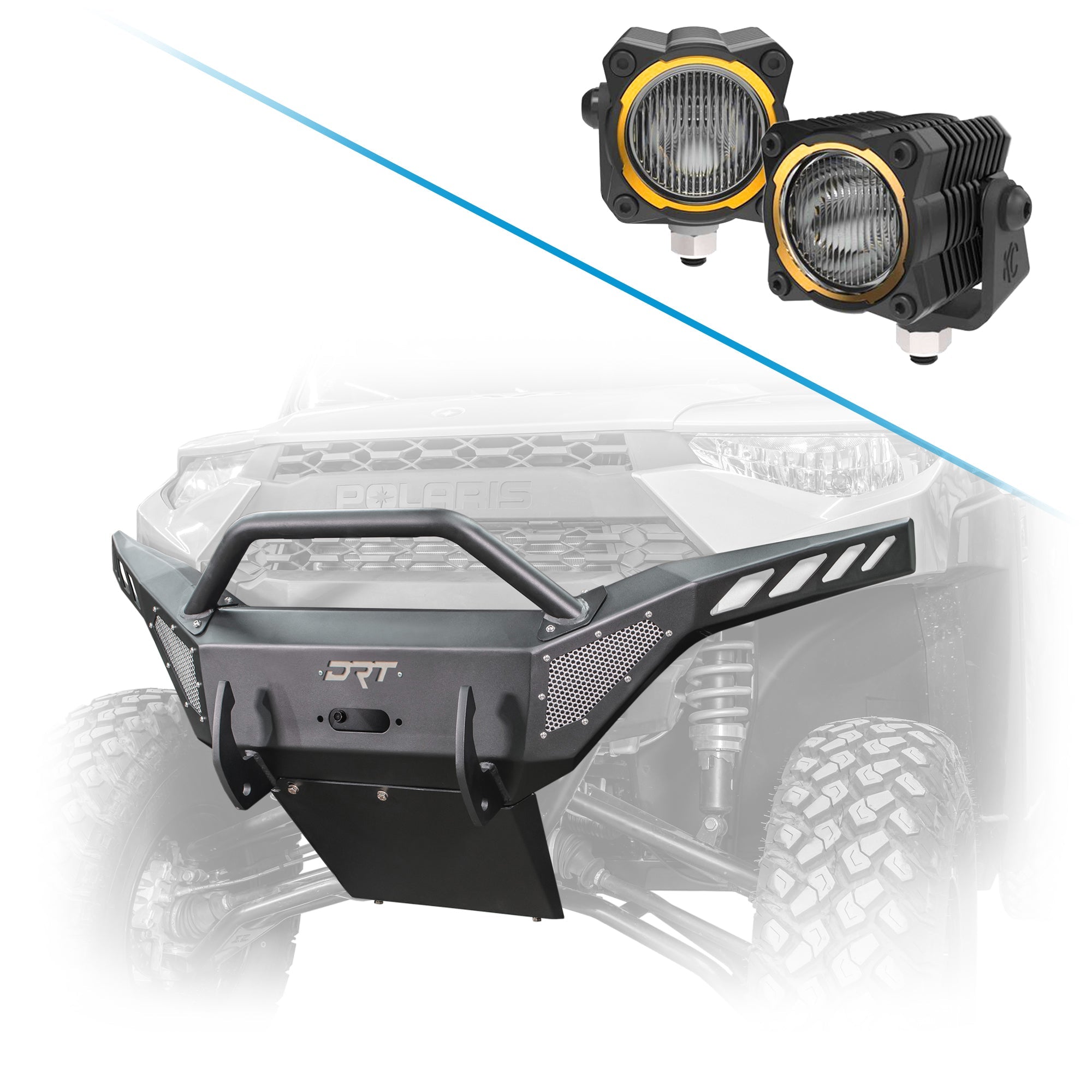 DRT Ranger XP 1000 / 2019-2024 Front Winch Bumper