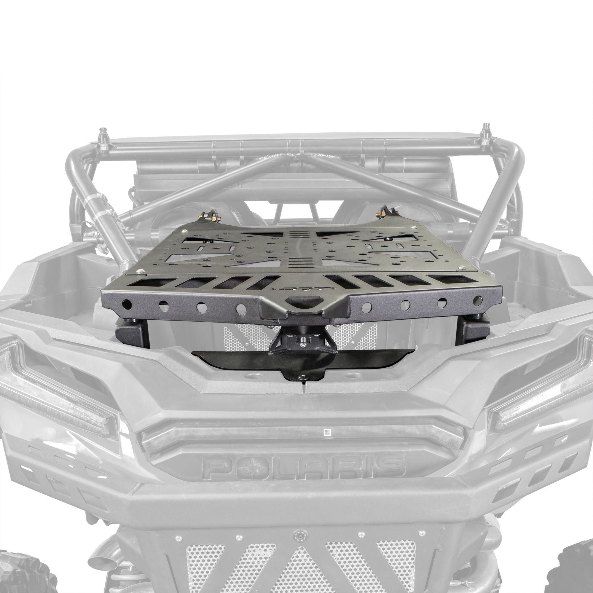 RZR xp 1000 tire carrier adventure rack installed