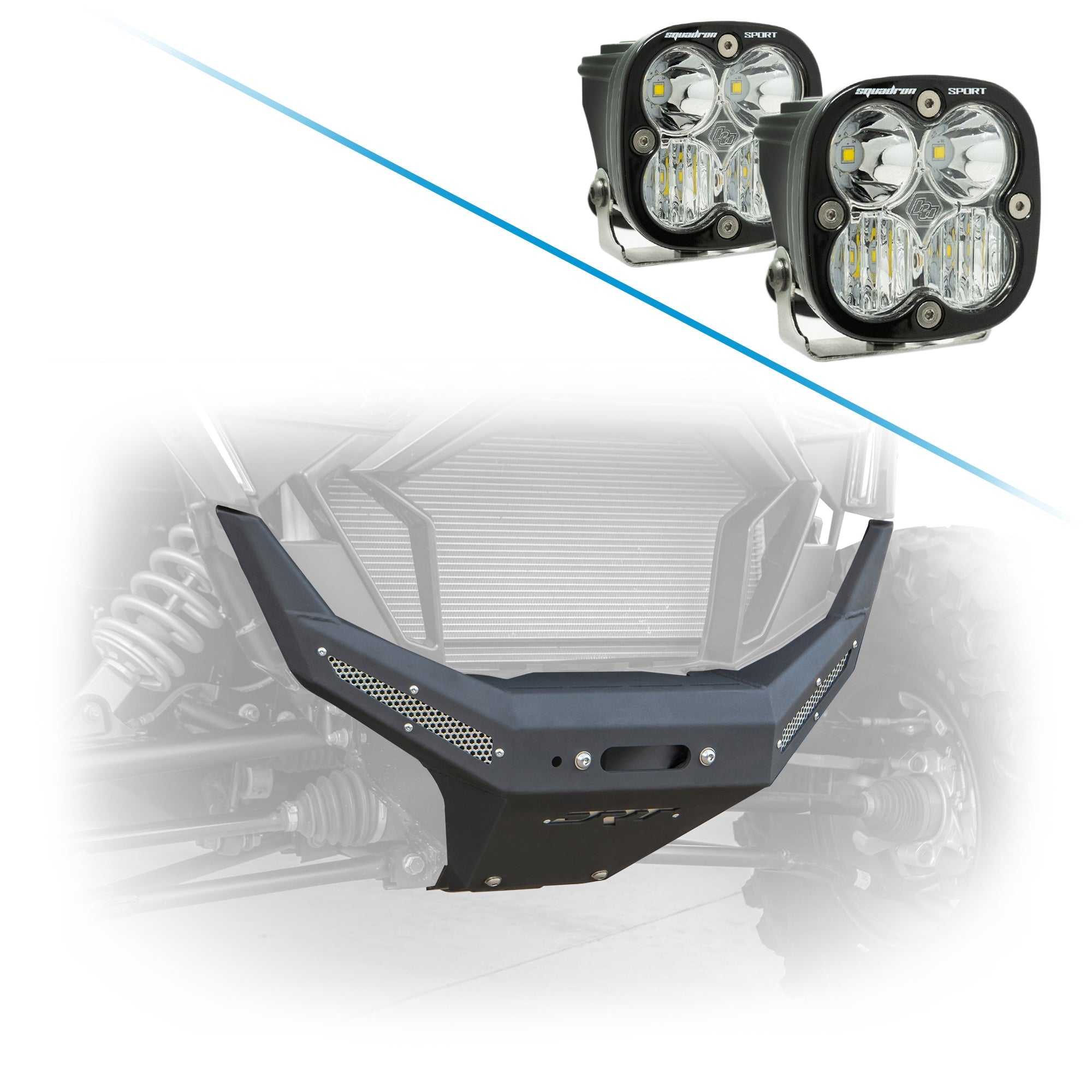 DRT Motorsports Polaris Polaris RZR Pro XP 2020-2024 Front Winch Bumper