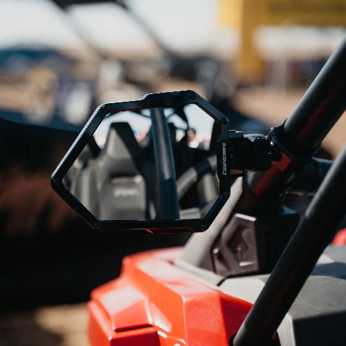 Cuero Baja Side Mirror Black (Driver and Passenger)