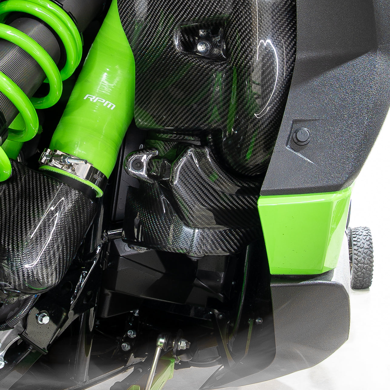 RPM  Kawasaki H2 Carbon Fiber Air Filter Lid Cover