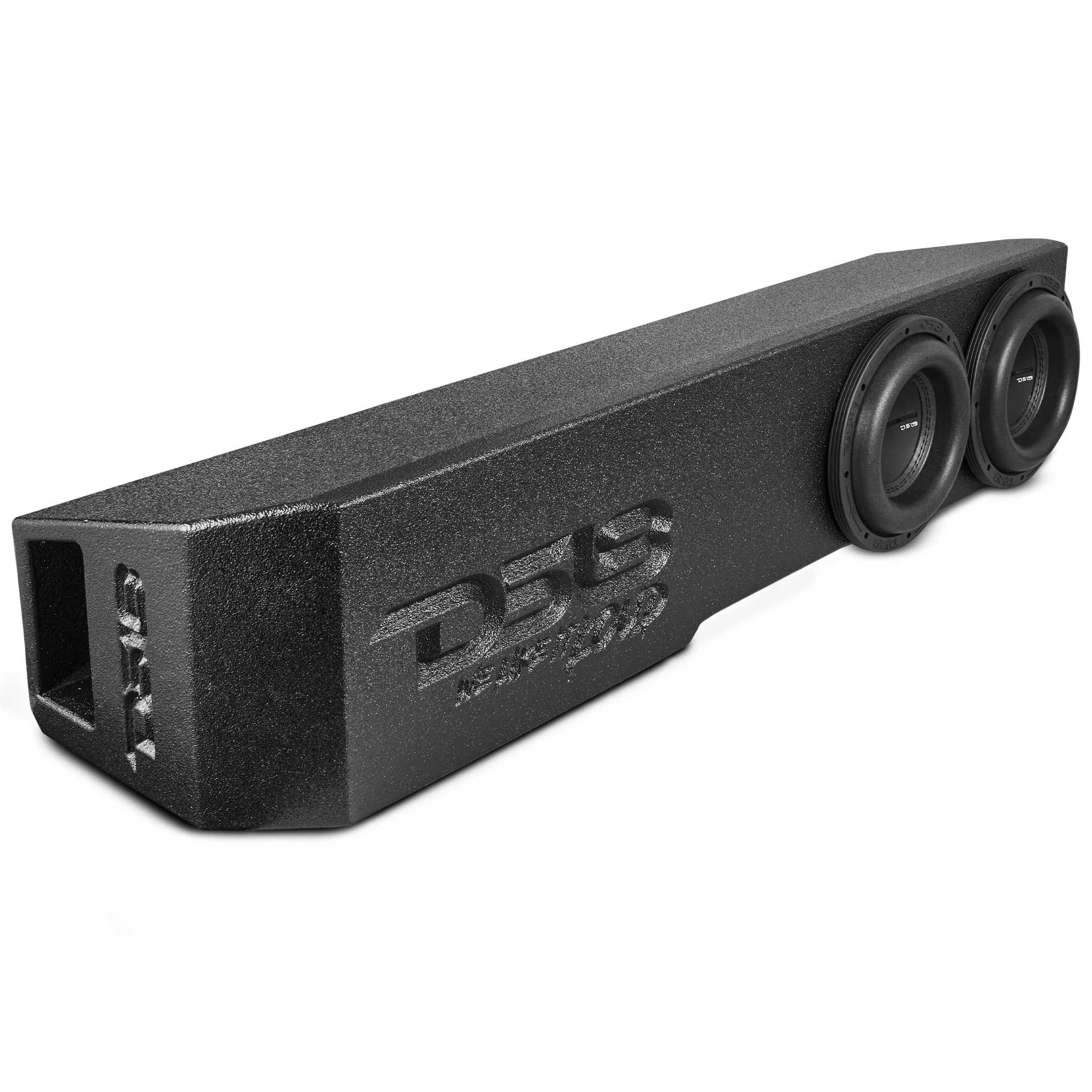 2018-2026 Jeep Gladiator Dual 8” Ported Subwoofer Under Seat Enclosure with Amplifier