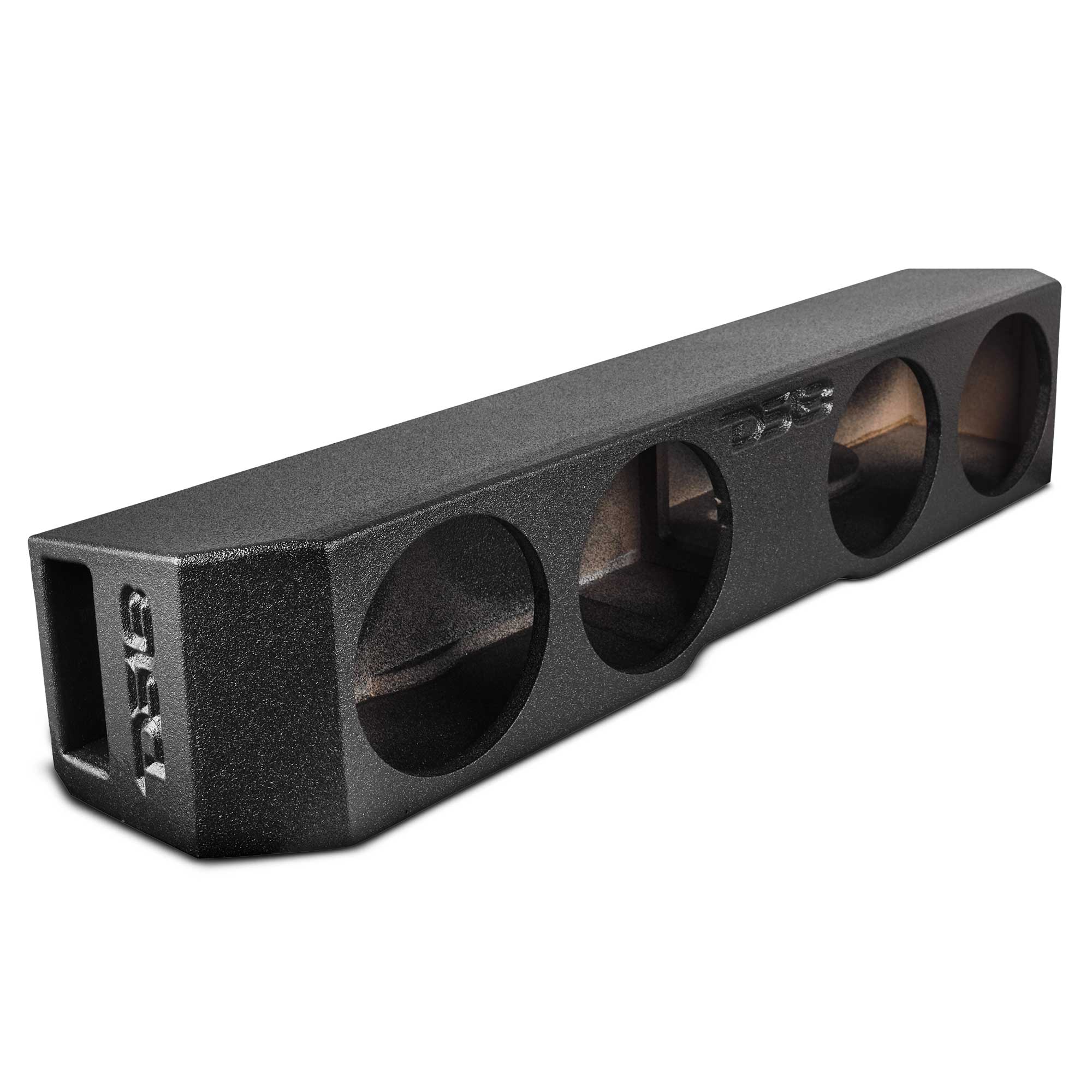 Quad 8” Ported Subwoofer Under-Seat Enclosure for 2018–2026 Jeep Gladiator