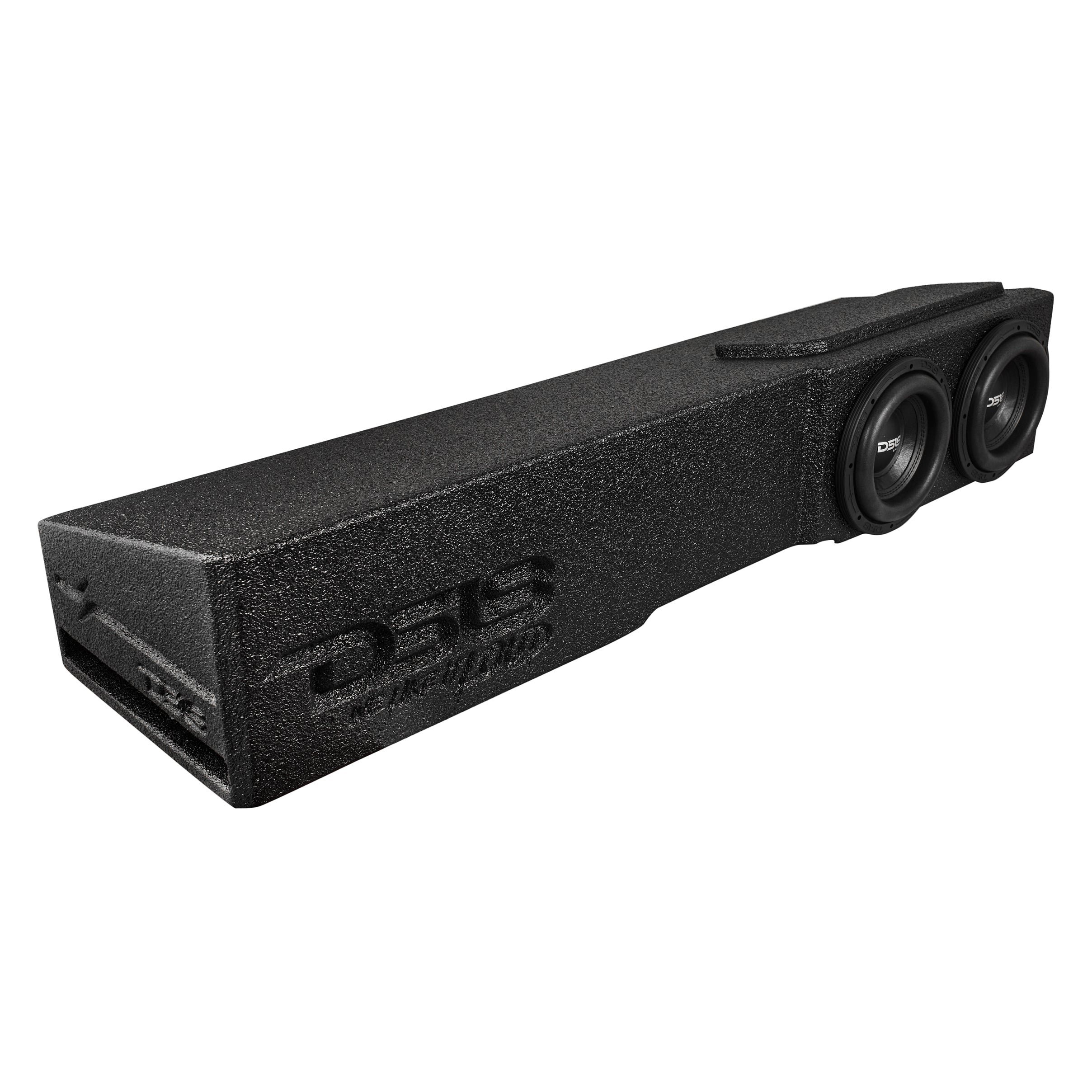 Loaded 2 x 8" Subwoofer Enclosure for Chevy/GMC Crew Cabs (2007-2024) and Ford F-150/Super Duty Crew Cabs (2009-2024)